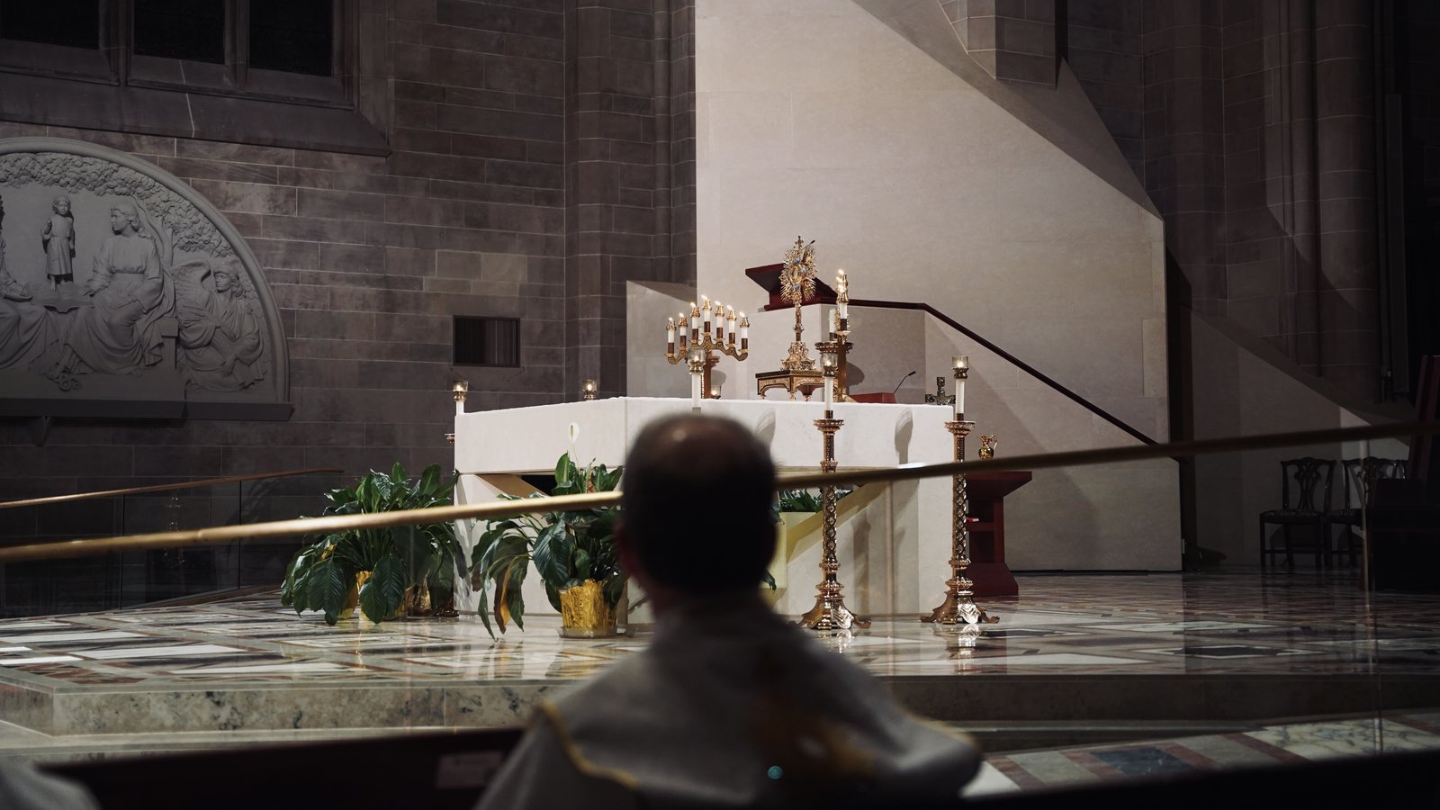 Deacon Van Dyke asked the faithful to discern the gifts they have to support their parish priests during the restructuring, asking them to answer as Samuel did, "Here I am, Lord."