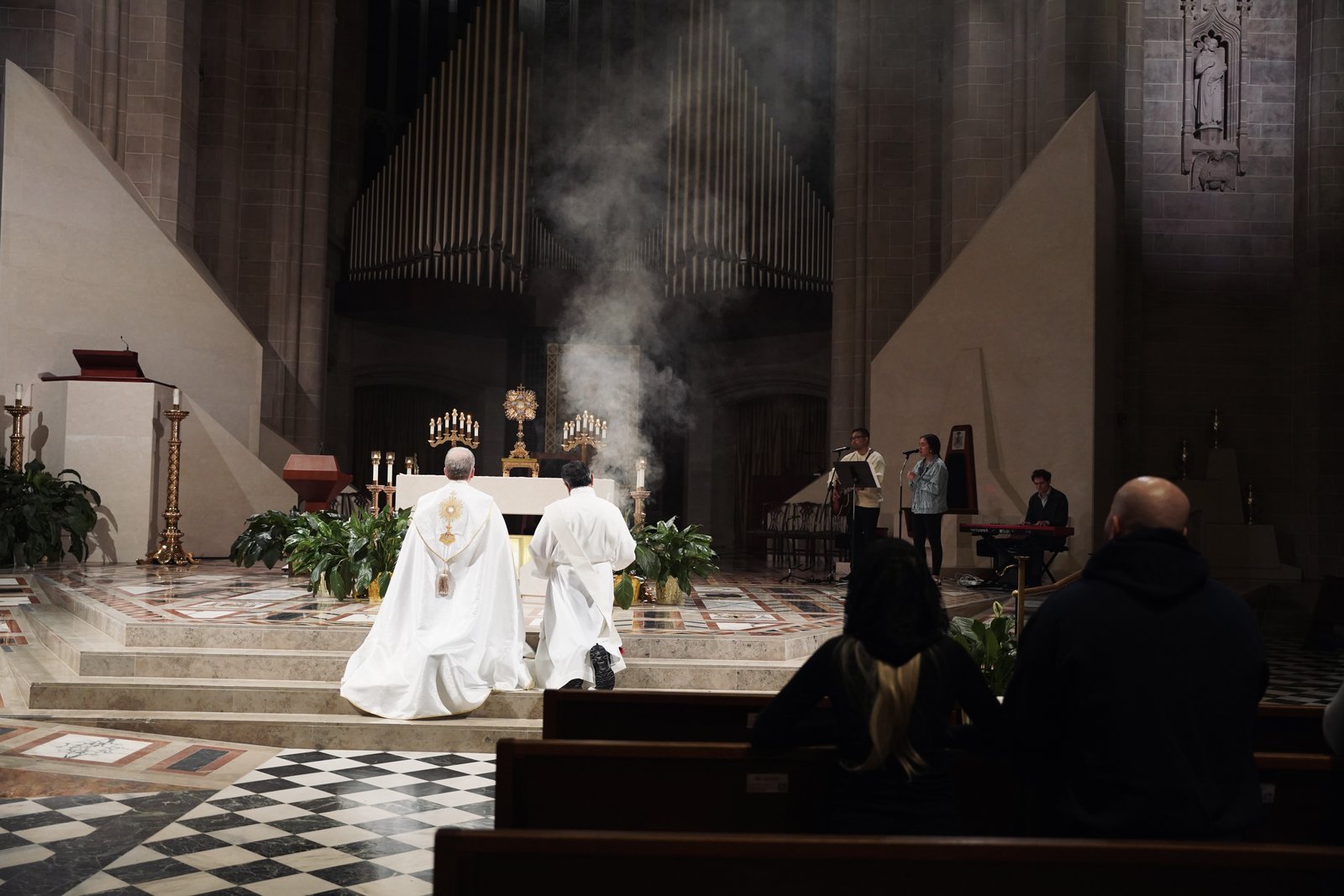 “Discernment isn’t a private exercise; it’s communal,” Deacon Van Dyke said. “Just as Samuel needed Eli to focus in on what God was telling him, just as I sought out my friend to figure out what God was calling me to do, collective discernment asks us to be a voice, to approach others with humility, and to value synodality, a shared journey of faith.”