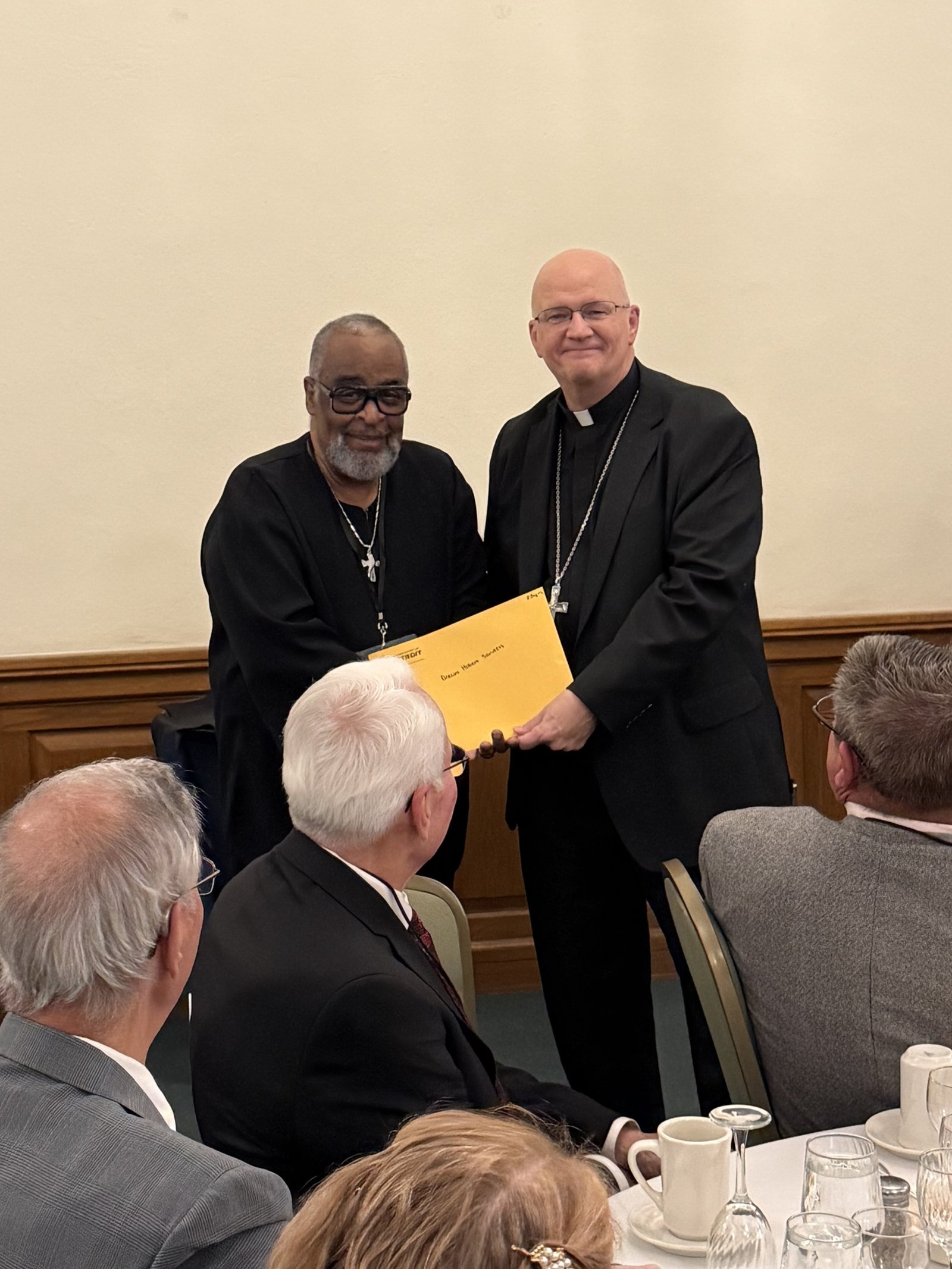 Deacon Hubert Sanders, celebrating 25 years