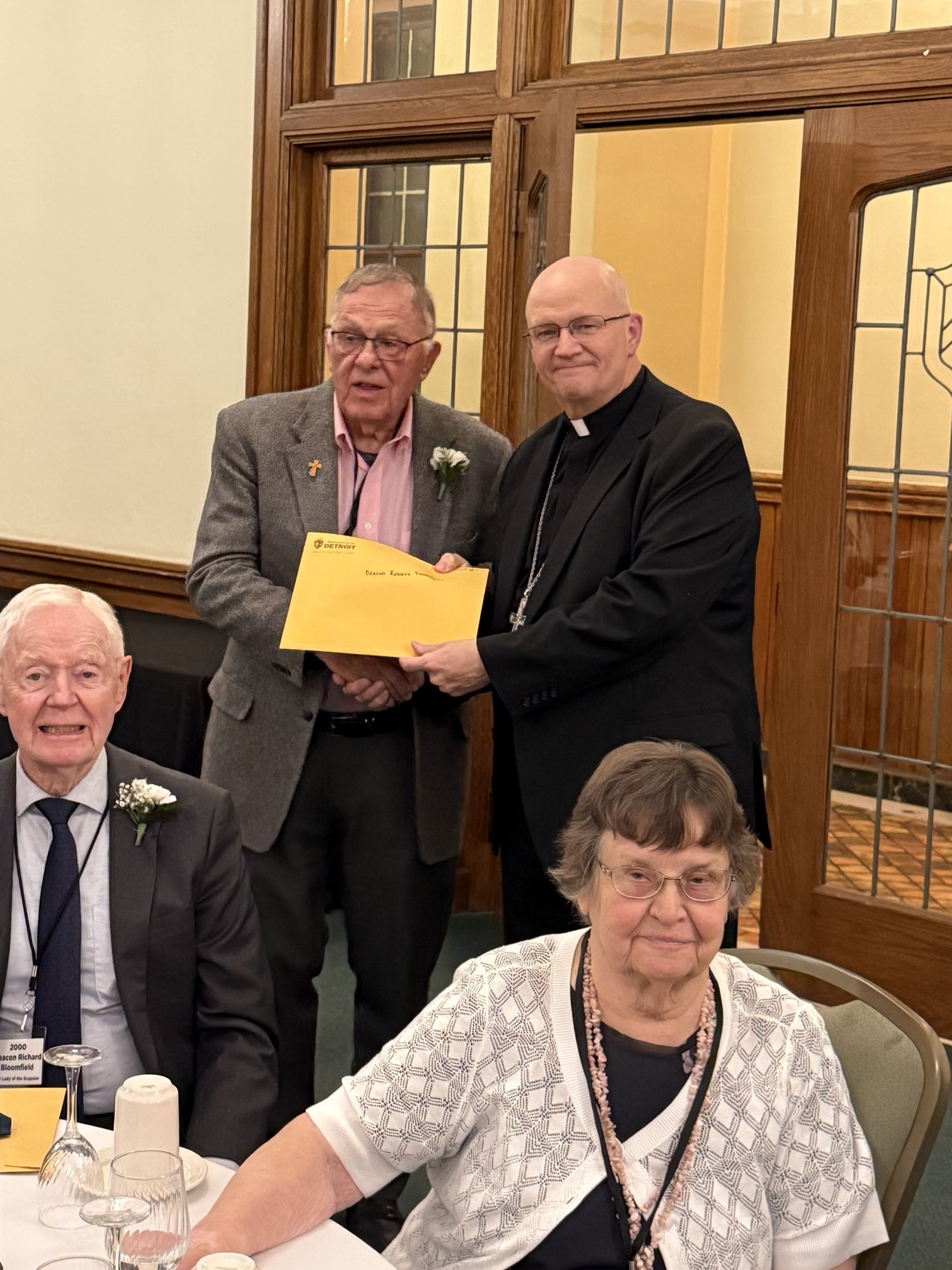 Deacon Robert Tremmel, celebrating 45 years