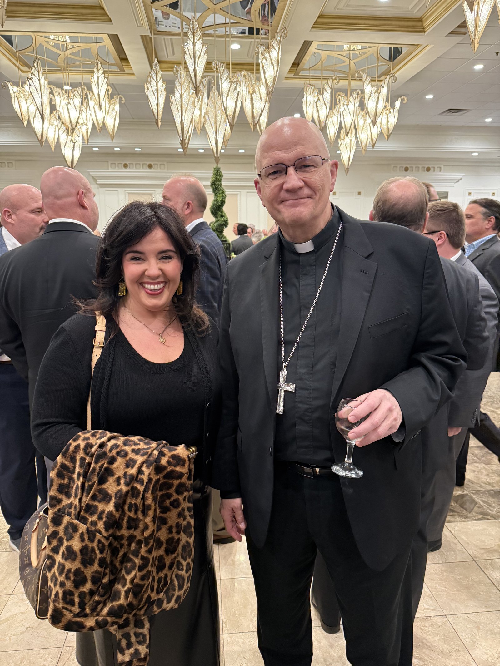 Ray Kosanke Attending the Christian Brothers' Dinner in honor of Msgr. Charles ...