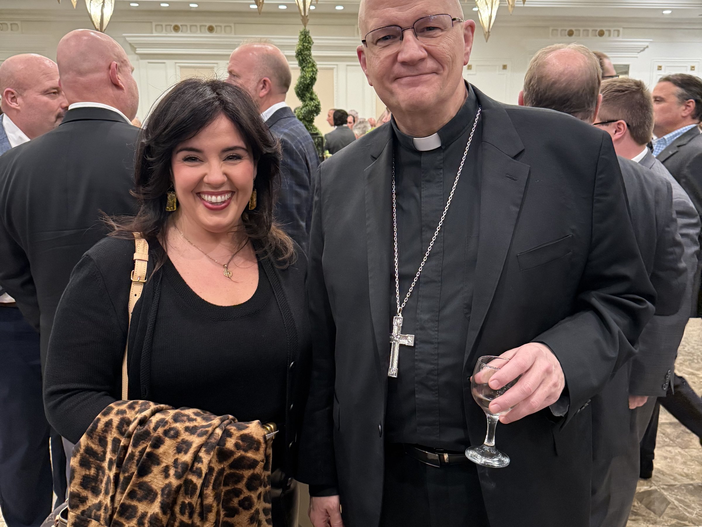 Mark Kosanke Attending the Christian Brothers' Dinner in honor of Msgr. Charles ...