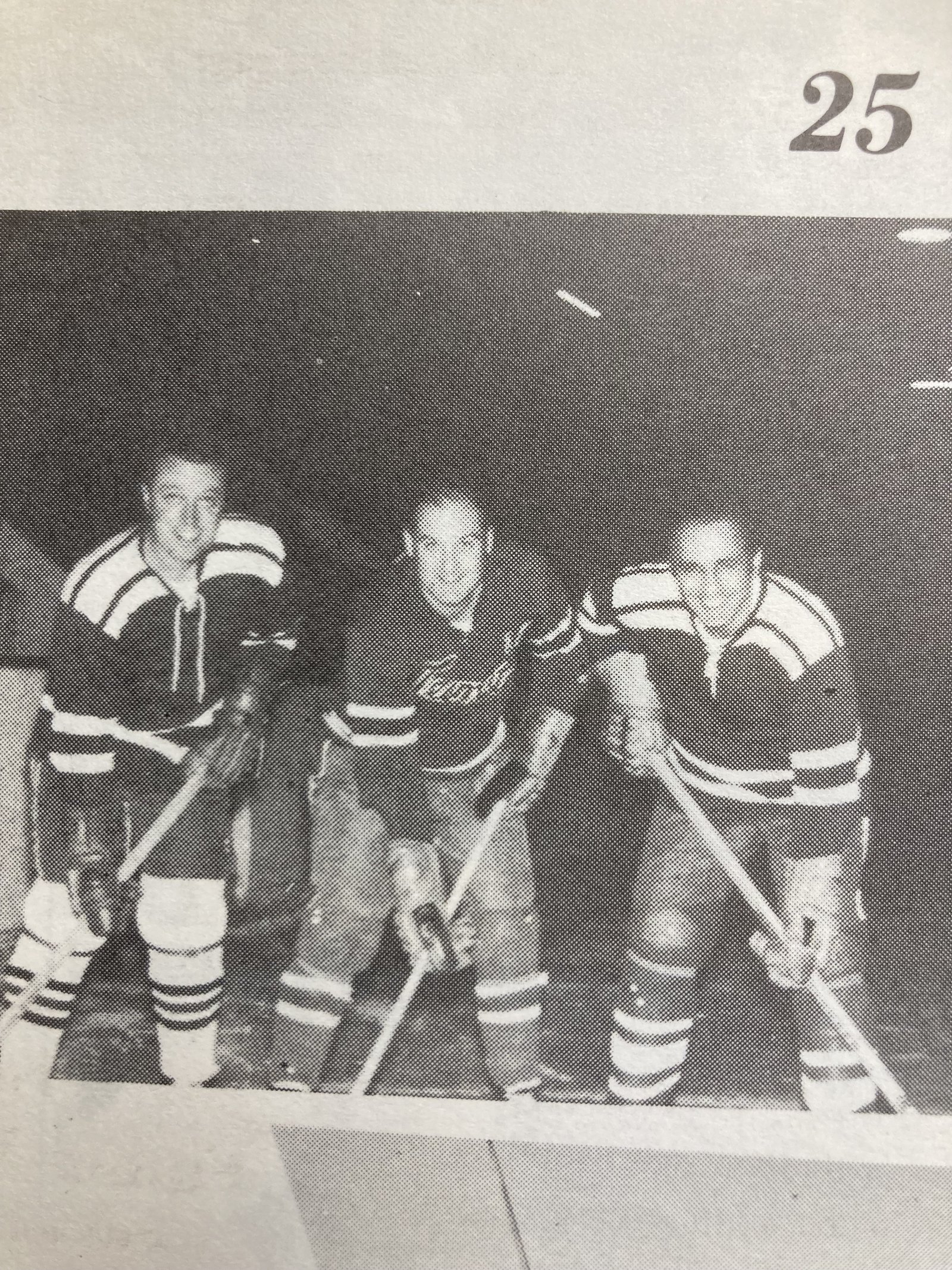 Msgr. Moloney and Fr. Thomas played on the same team, affectionately known as the "Flying Fathers." (Photos courtesy of St. Anselm Parish)
