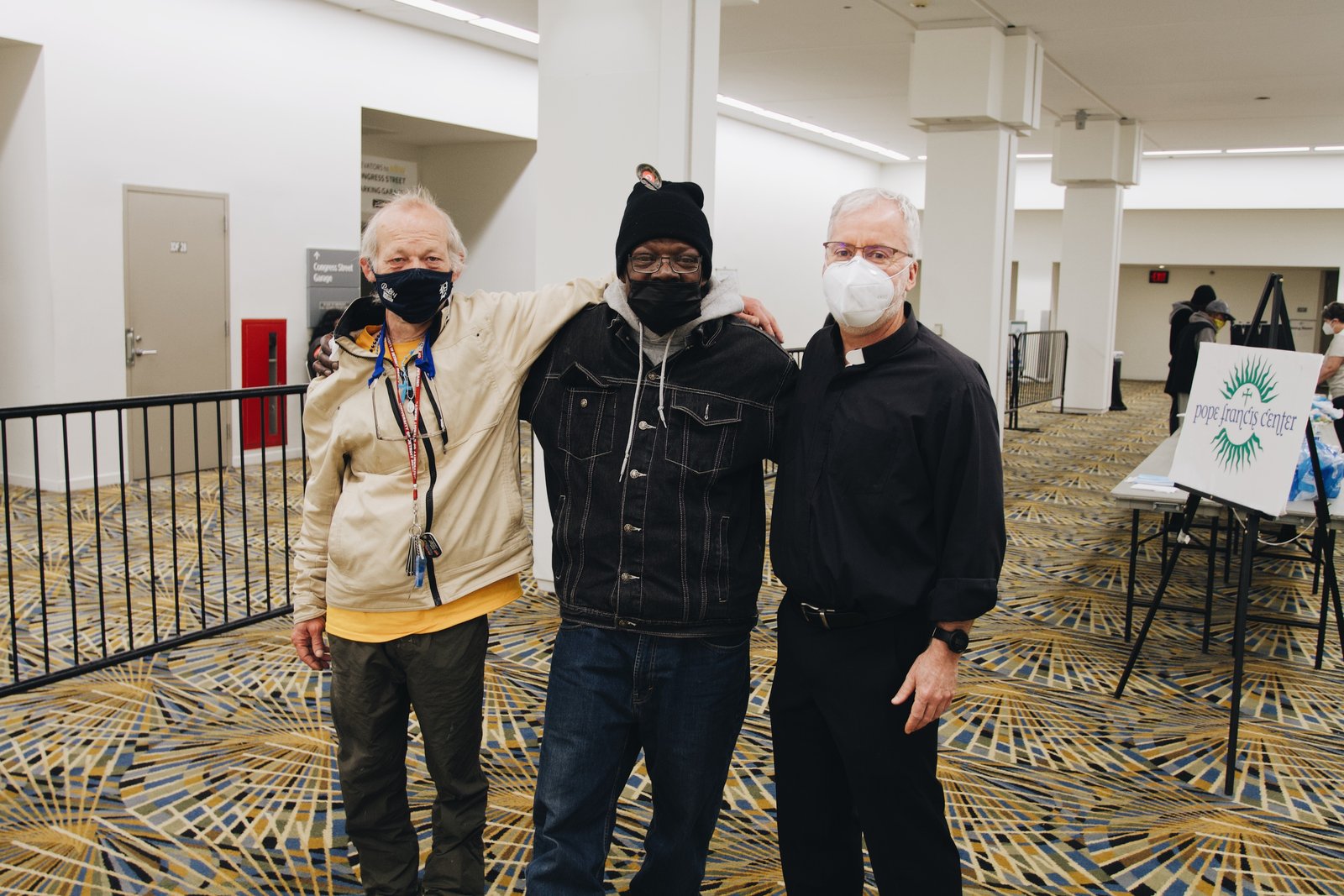 Fr. Tim McCabe, SJ, executive director of the Pope Francis Center, said the nonprofit's presence at the TCF Center has been a positive influence on the conference center, creating a partnership that allows the Pope Francis Center to be at the TCF Center at cost.