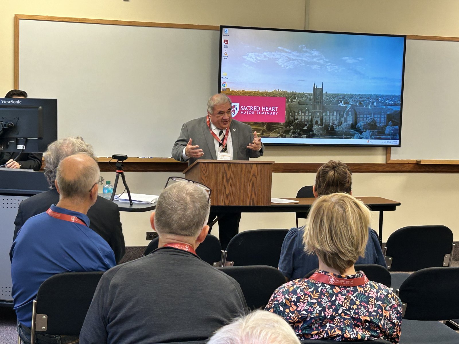 Interspersed throughout the weekend were breakout sessions and lectures by guest speakers addressing Nicaea's enduring impact on the Church in the world today. (Natalia Gambin | Special to Detroit Catholic)