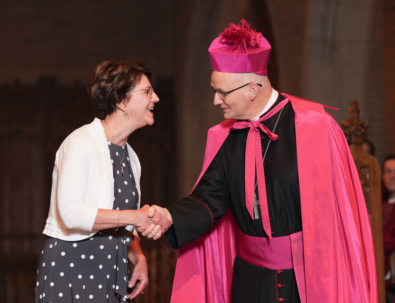 During his homily, Archbishop Weisenburger called on the graduates to help the world "remember" God's presence, teaching others what has been passed on to them.