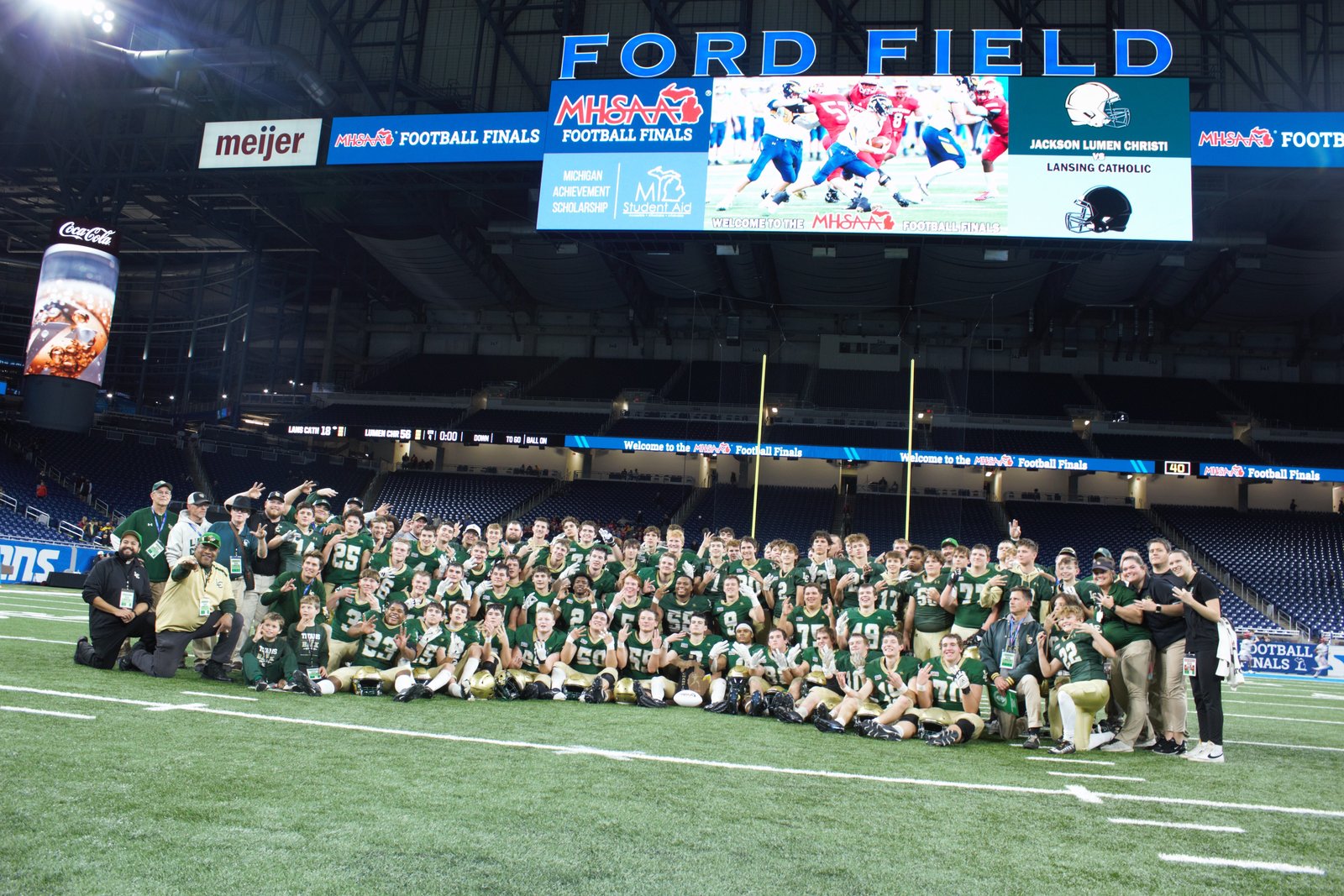 Not only has Jackson Lumen Christi won the past two Prep Bowls, they have capped the achievement by going on to win three consecutive state titles, including last year’s 56-18 win over Lansing Catholic.