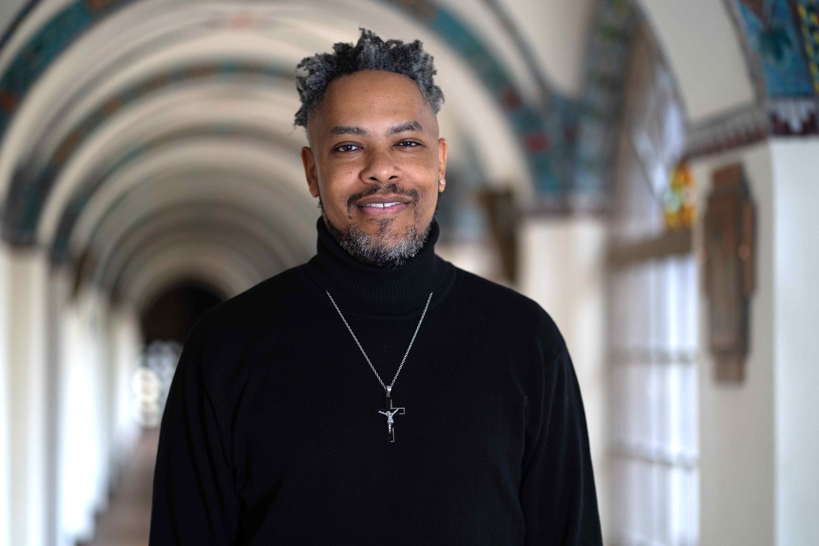 Jason Smith, a parish leader from St. Scholastica Parish in Detroit, said he's learning to trust God's plan throughout the restructuring process.
