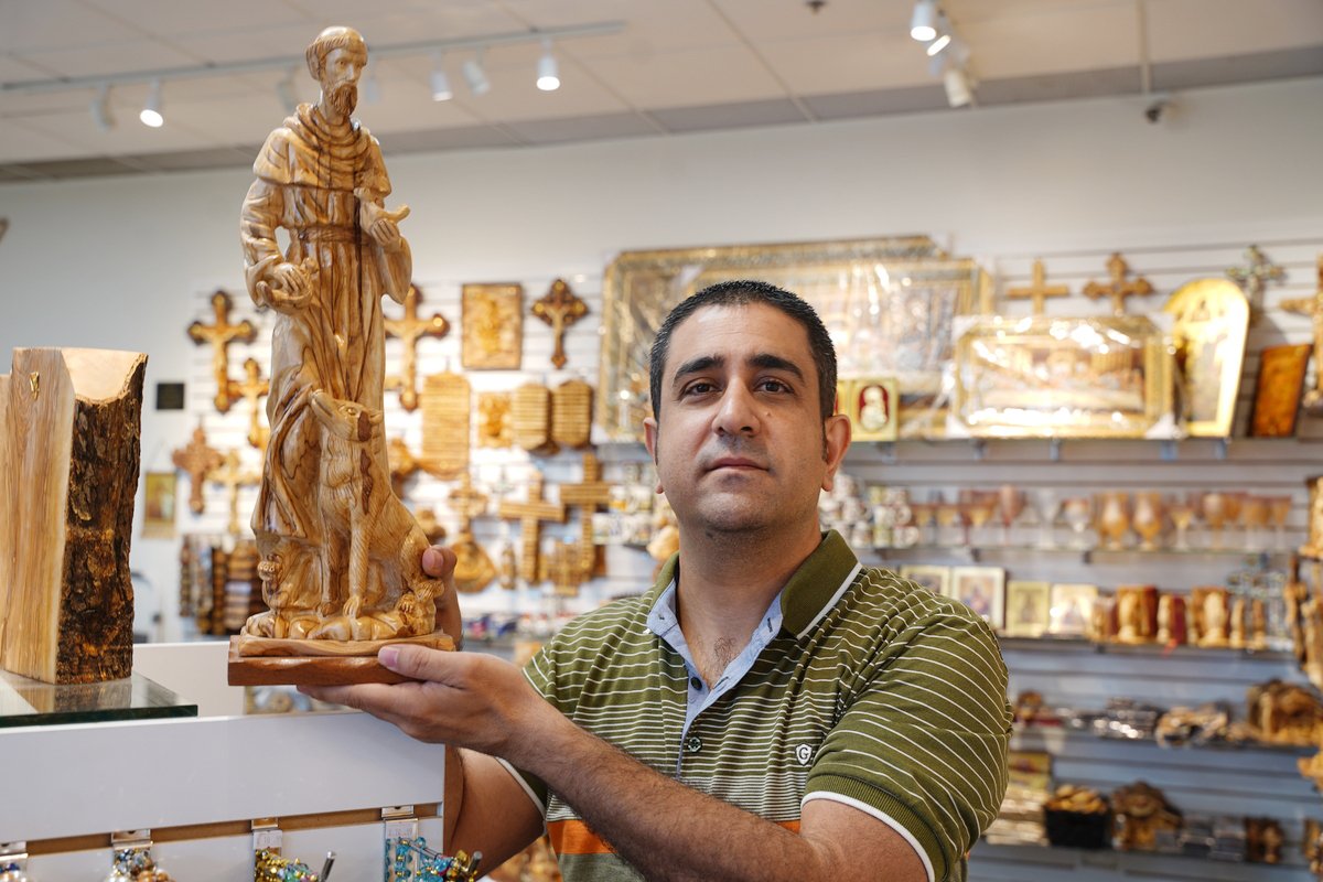 Holy Land's craftsmanship on display at Jerusalem Arts store in