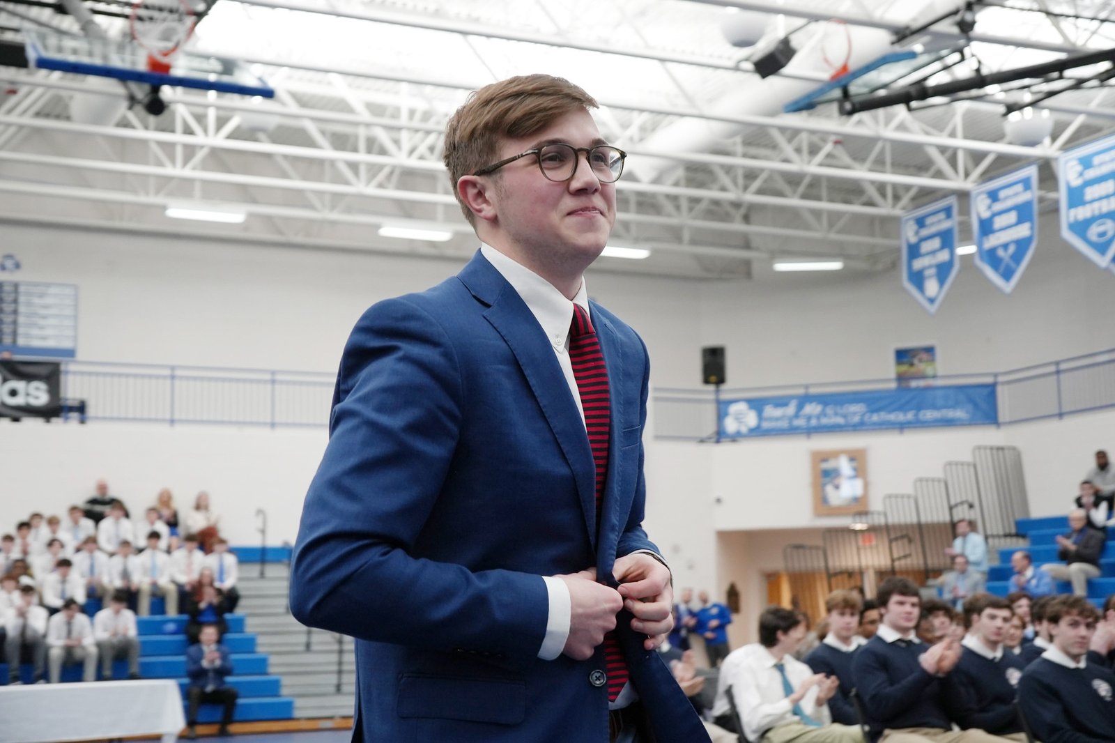In addition to his co-founding of Catholic Central's Intentional Disciples (ID) program and his service to others in need, Kibbey is the co-founder of Northville Concours d’Elegance, which aims to provide a platform for youth automotive enthusiasts to network and become involved in the car community.