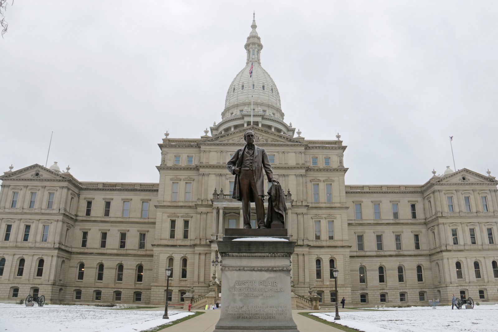 El edificio del Capitolio de Michigan se muestra en Lansing en esta foto del archivo. (Foto Detroit Catholic)