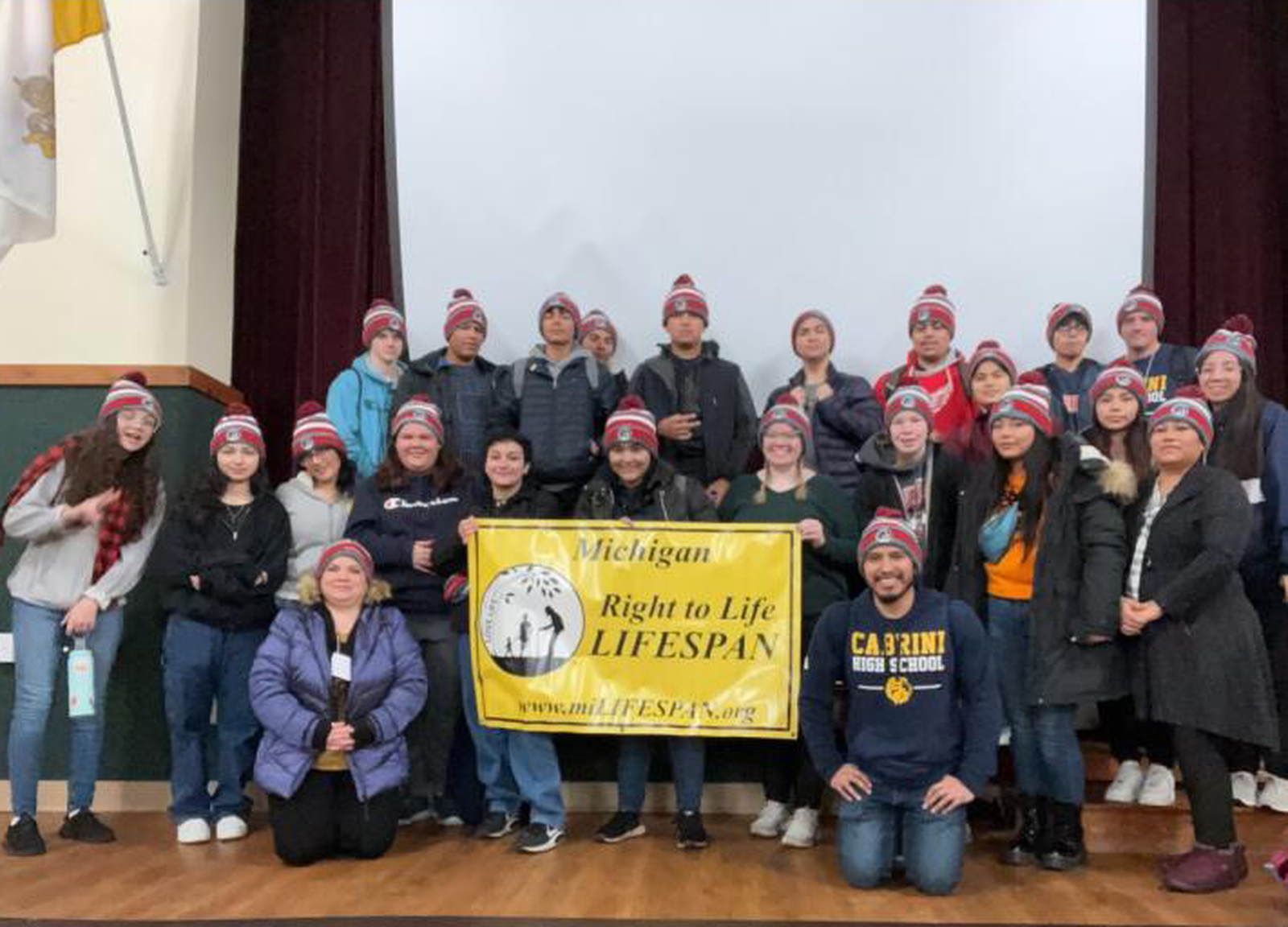 Arturo Medina estará acompañando a estudiantes de la Cabrini High School por segundo año consecutivo. Gracias a la colaboración de las organizaciones provida Right to Life of Michigan y LIFESPAN, saldrán autobuses de diferentes puntos. (Foto cortesía de Arturo Medina)