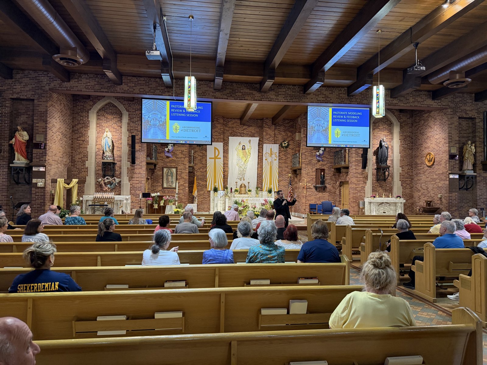 During each listening session, parishioners will be shown data, trends and statistics involving their parish, their planning area and the Archdiocese of Detroit as a whole, in addition to several draft pastorate models. Parishioners will have until July 31 to offer feedback.