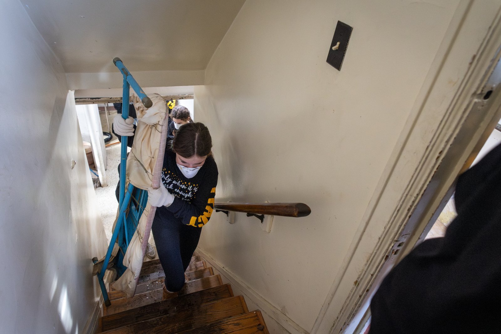 Yvonne Graves, de la Detroit Catholic Pastoral Alliance, dijo que fue inspirador ver a tantos jóvenes de distintos puntos de la arquidiócesis reunirse con el deseo de generar un impacto positivo. (Steven Stechschulte | Special to Detroit Catholic)