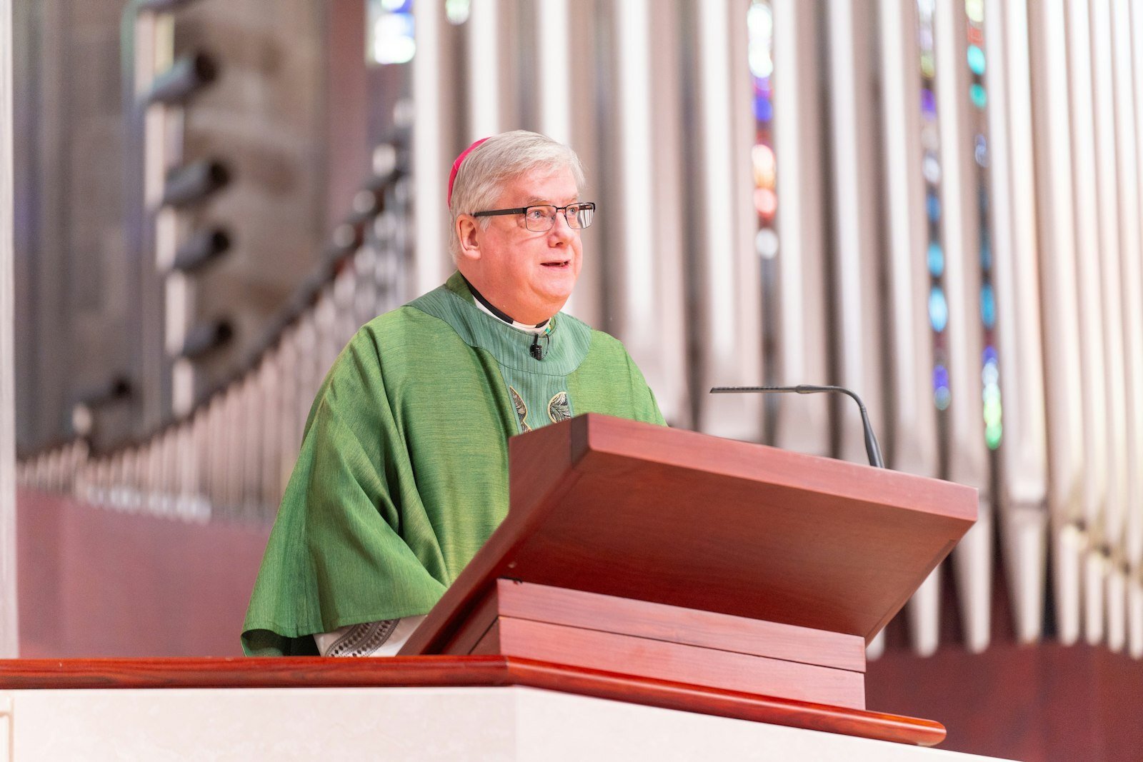 El 15 de enero, el Obispo Battersby ofició la Misa anual de la Arquidiócesis de Detroit en memoria del Reverendo Martin Luther King Jr. en la Cathedral of the Most Blessed Sacrament. Durante la festividad de San José, se anunció que el Obispo Battersby asumirá su nueva función como obispo de La Crosse, Wisconsin, el 20 de mayo en la Cathedral of St. Joseph the Workman en La Crosse. (Valaurian Waller | Detroit Catholic)