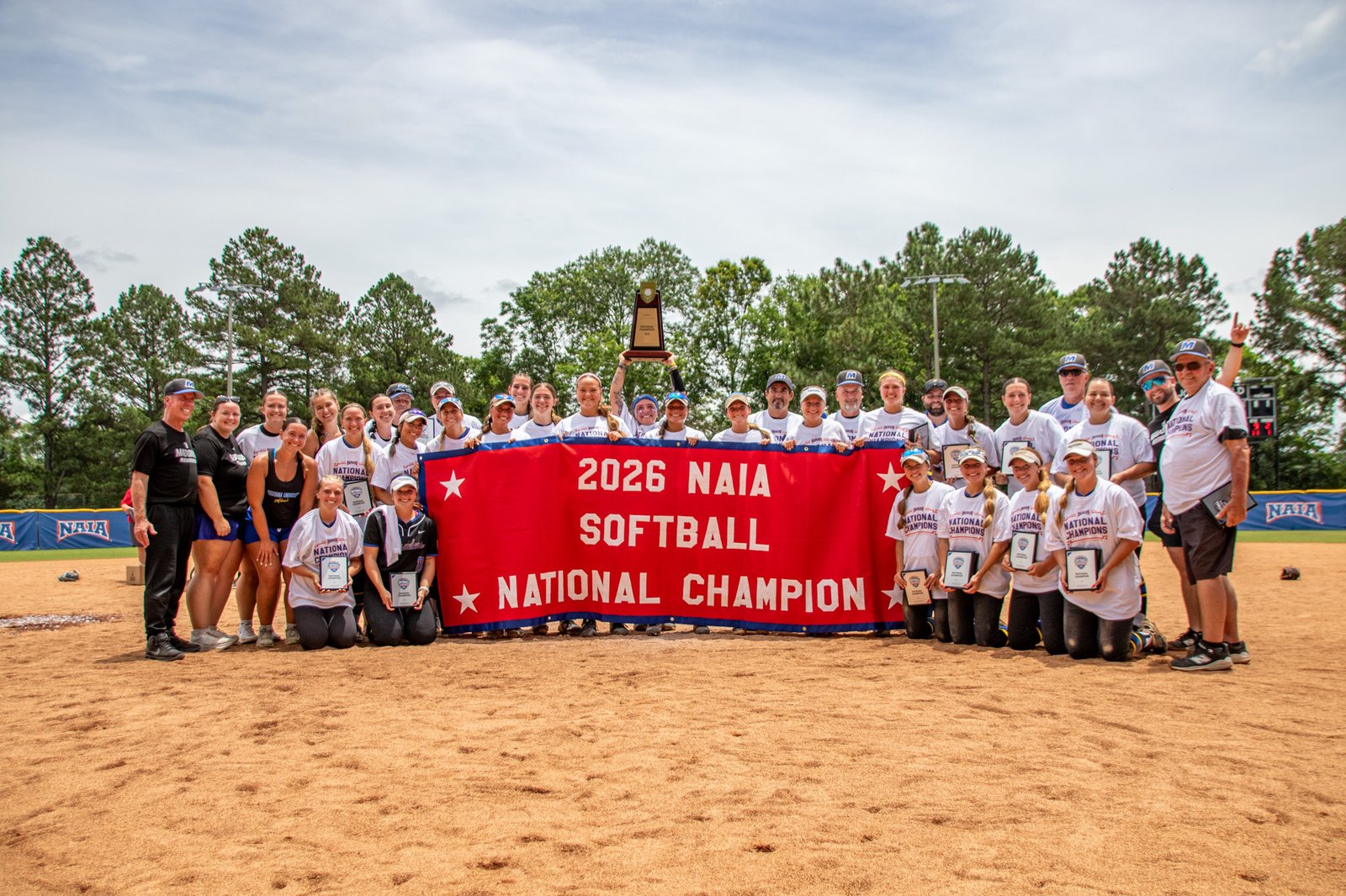 Not only did Madonna win its first national title this spring, its softball team were Wolverine-Hoosier Athletic Conference champions and won over 50 games for the first time in program history.