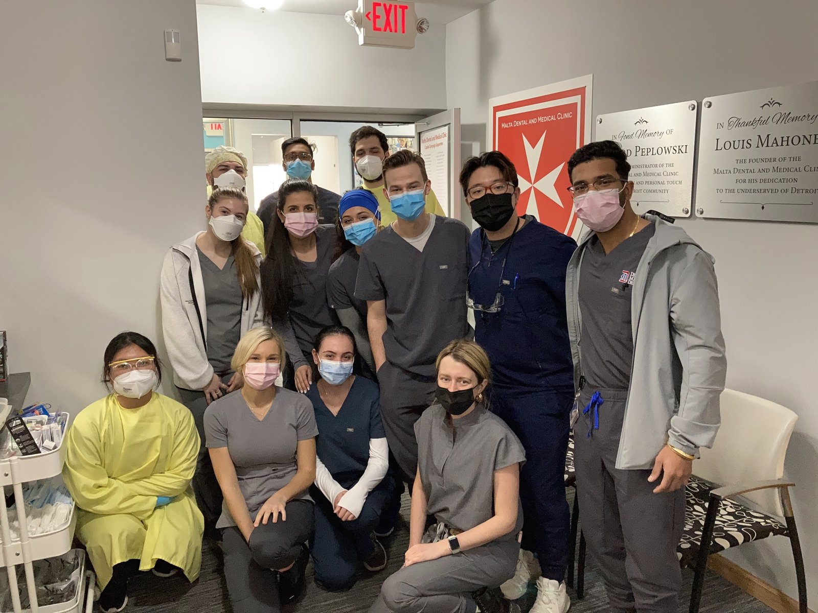 The Malta Clinic, which is staffed entirely by volunteer dentists, doctors, ophthalmologists and pre-professional student volunteers, will now be able to serve 25% more clients because of the move to a larger space, Larabell said.