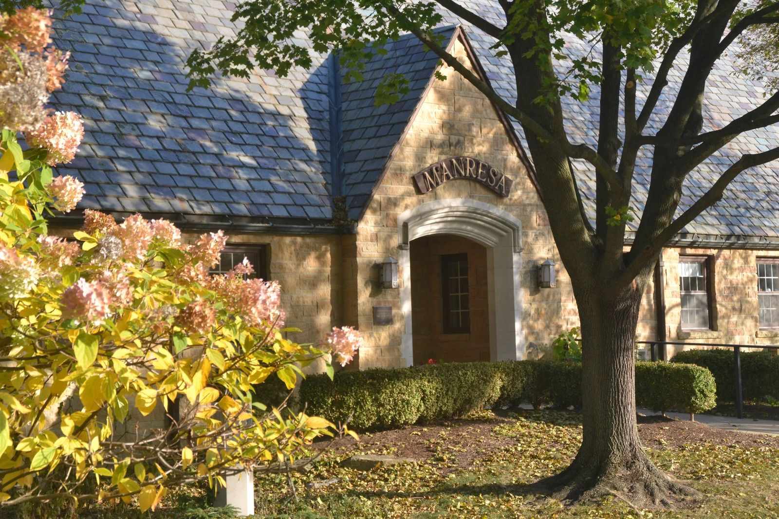 Happiness can be achieved through prayer, which can transcend the depressing state of the world by placing it in God's hands, Fr. Hurd said. (Courtesy of Manresa Jesuit Retreat House)
