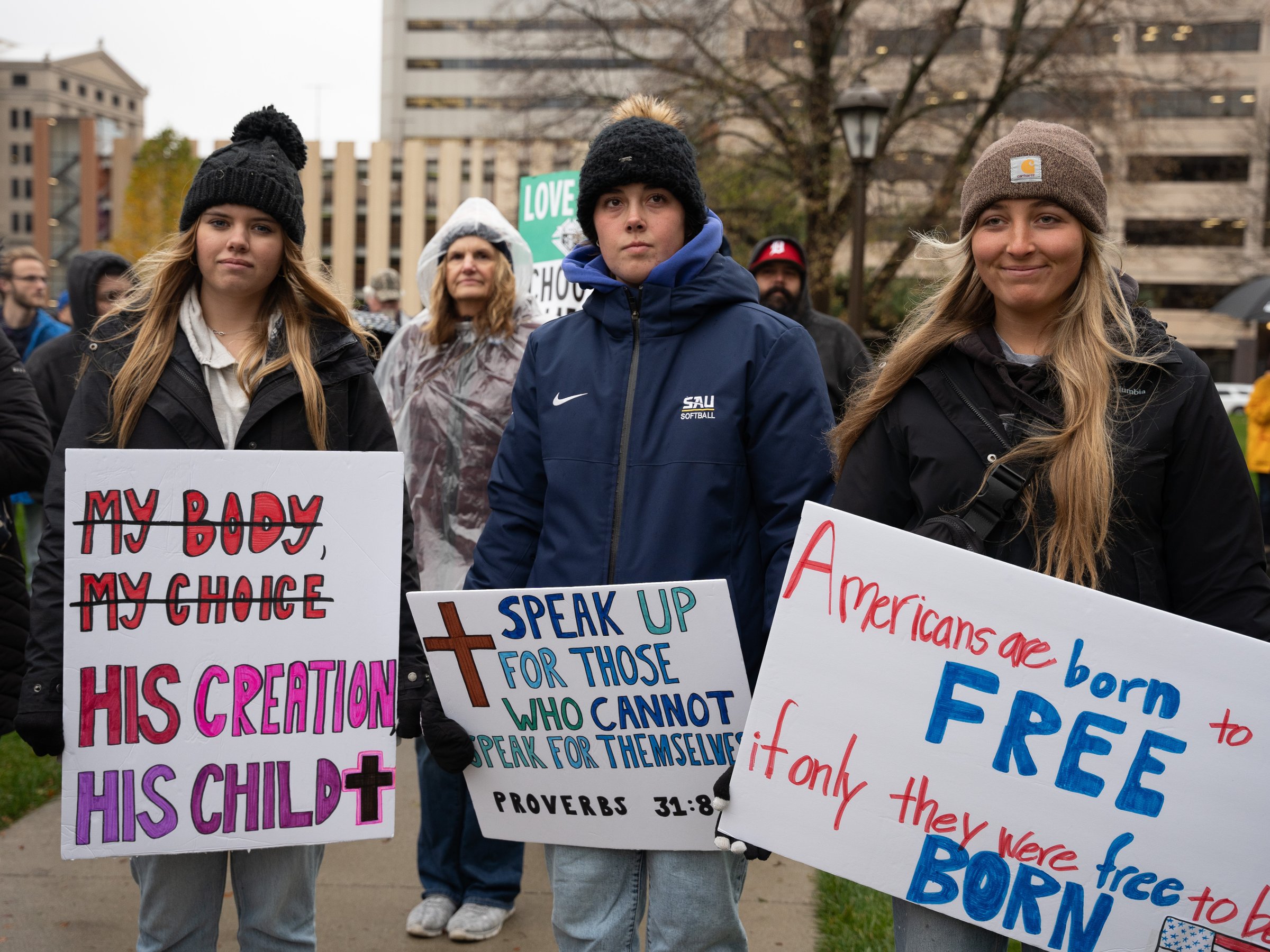 Still marching: Thousands from across state rally in first Michigan ...