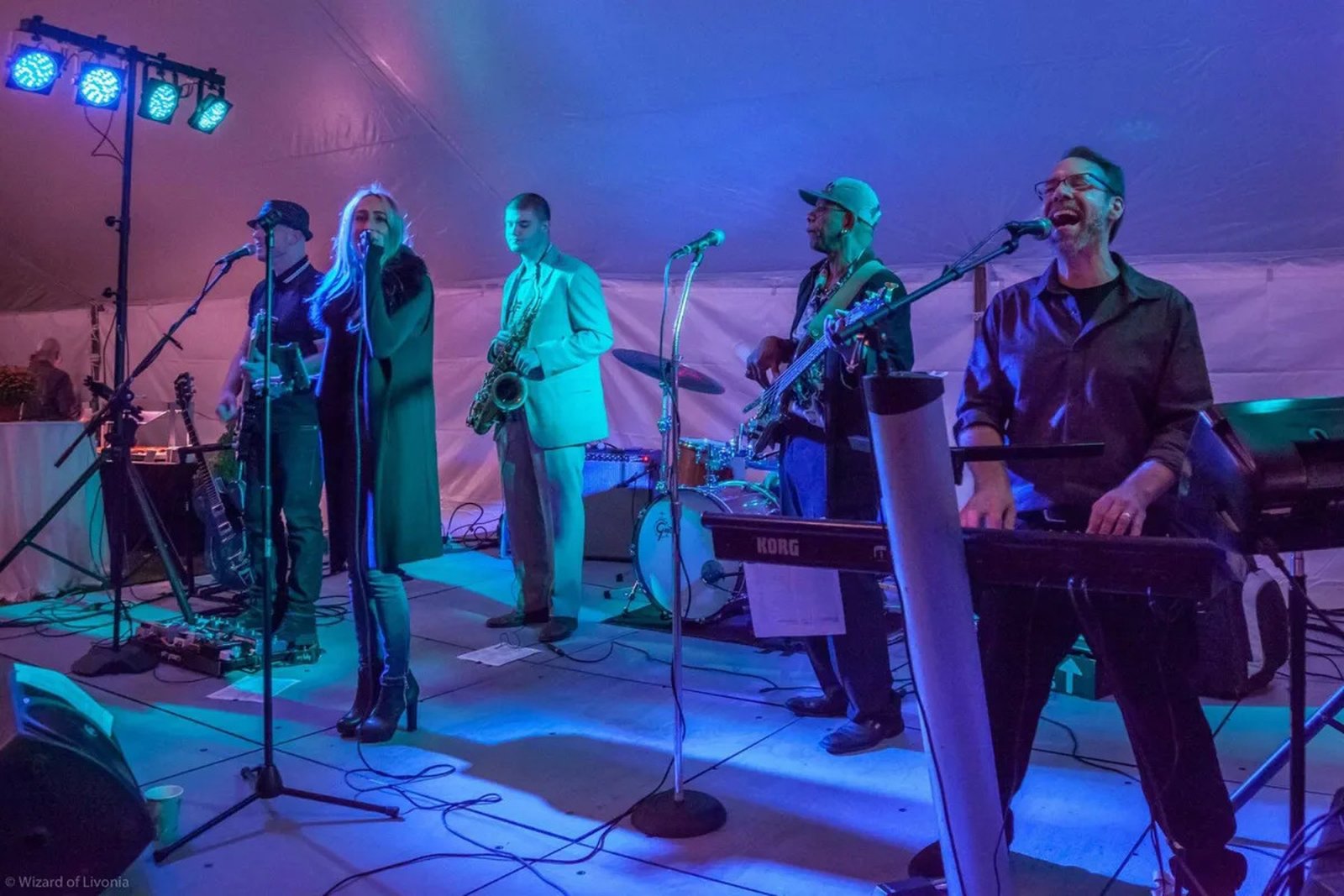 For the past 15 years, Fazzini has been a member of a local band called "Cancel Monday," which plays around 80 dates a year — weddings, corporate parties and some clubs. He's also the sound engineer for St. Joseph Catholic Church in Lake Orion.