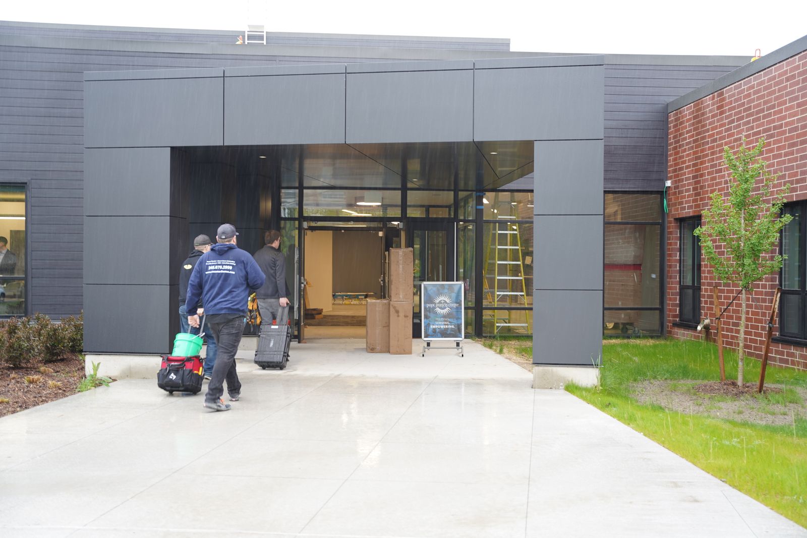 The Pope Francis Center bridge housing facility is set to open June 3.