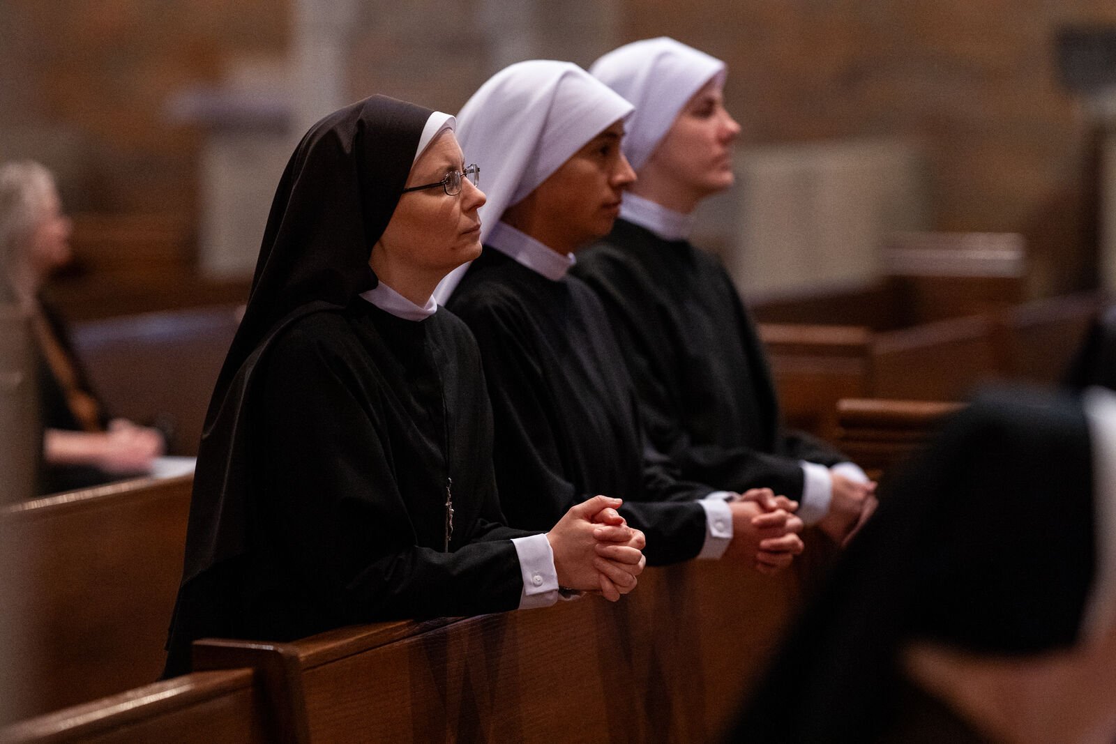 In his homily, Archbishop Weisenburger likened the pruning of a fruit tree to the type of pruning God performs in the lives of his children, including religious whose vocations continue to bear good fruit for the kingdom.