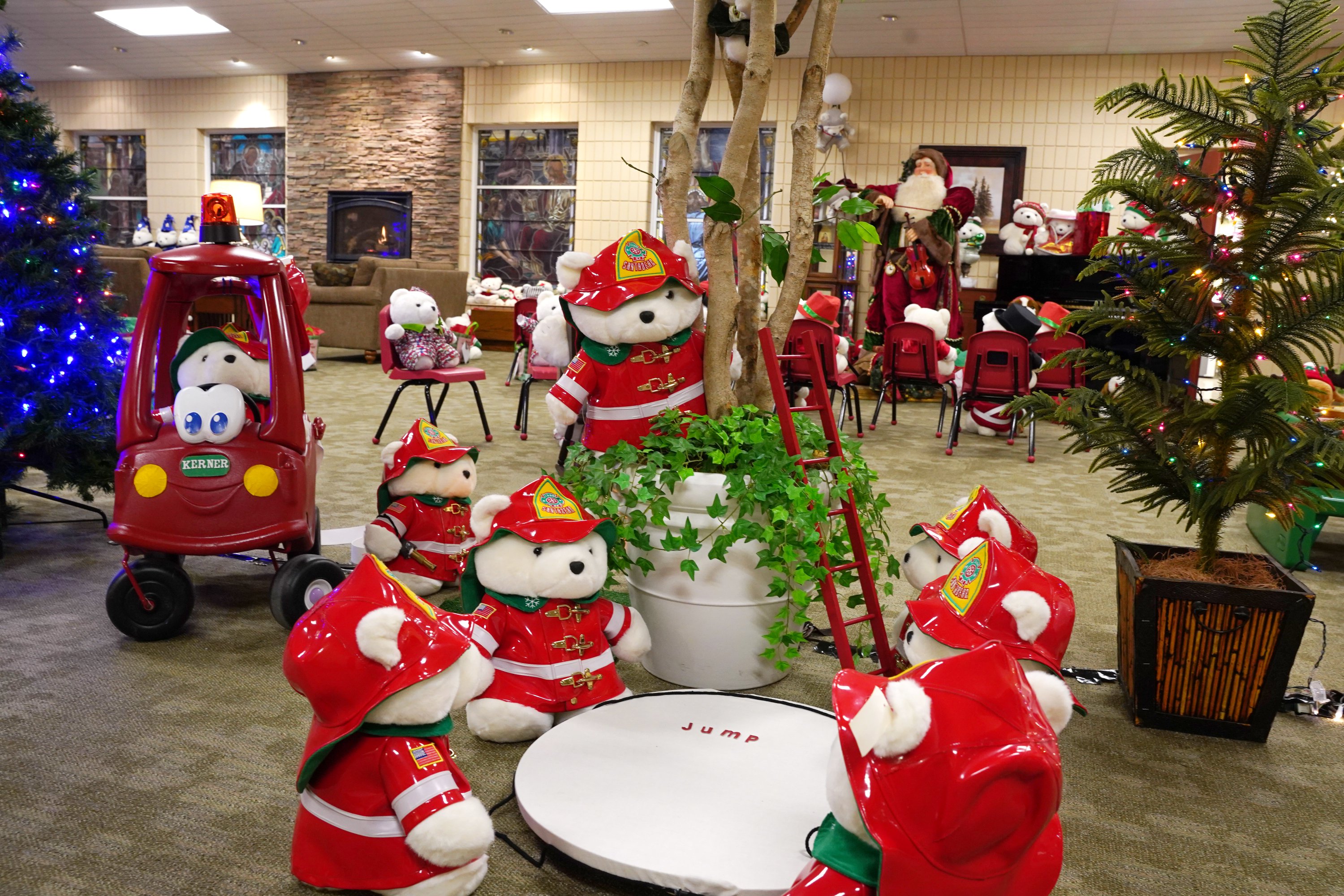 St. Kateri Parish gets in the Christmas spirit with stuffed Santa
