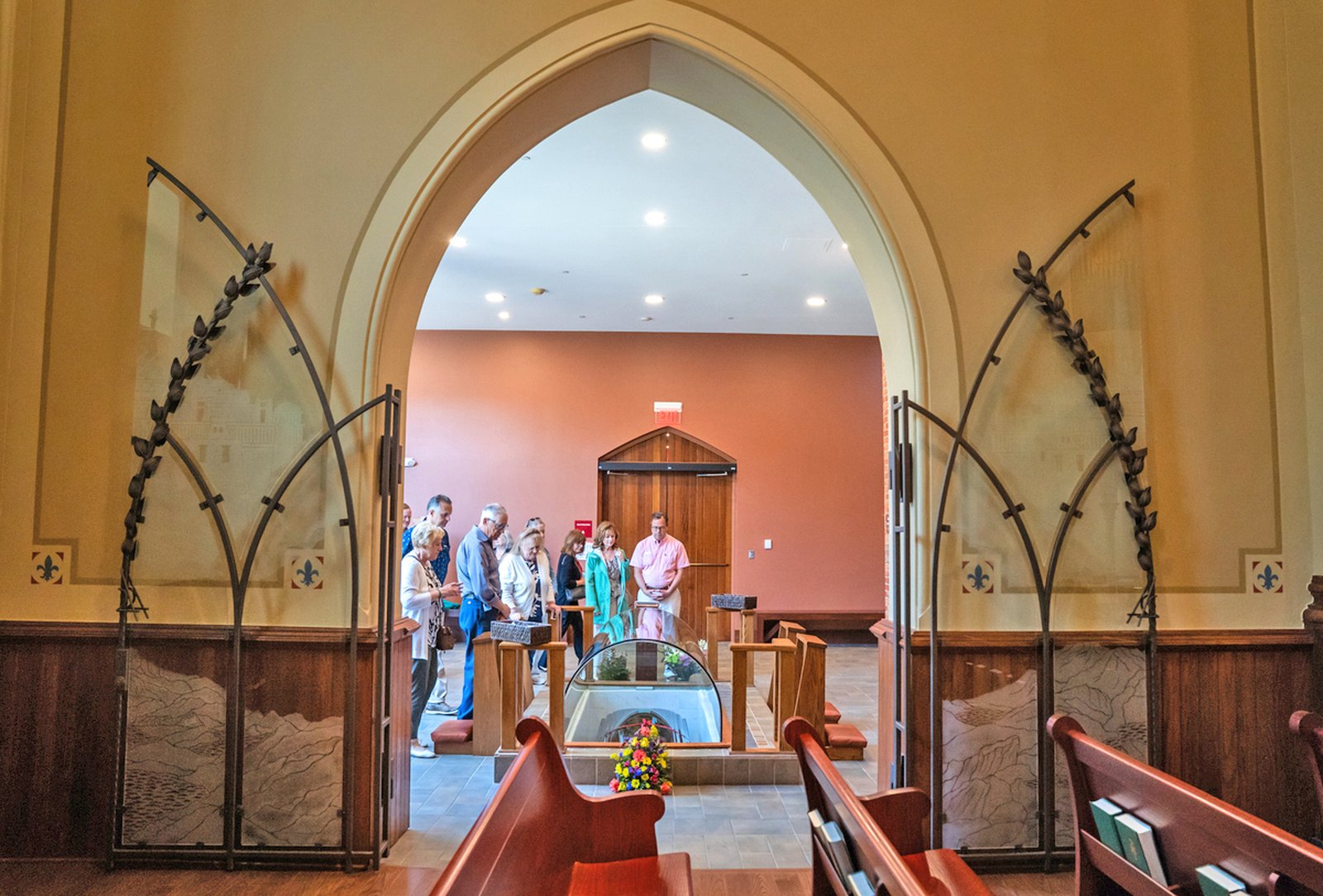 Each month, 10,000 visitors go to the center and pray at the tomb of Blessed Solanus Casey.