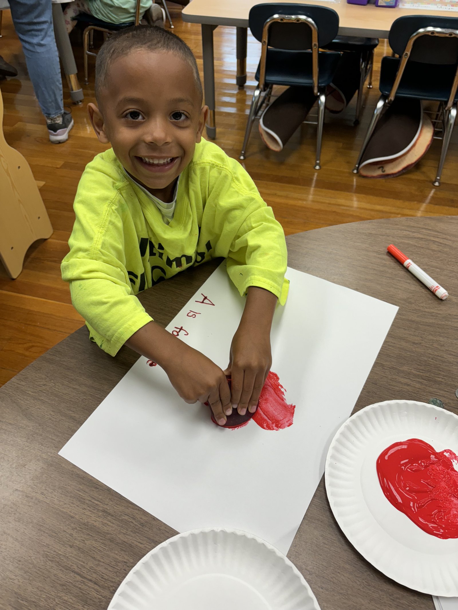 A student at St. Charles Borromeo Catholic School in Coldwater works on a class assignment. (Courtesy photo)
