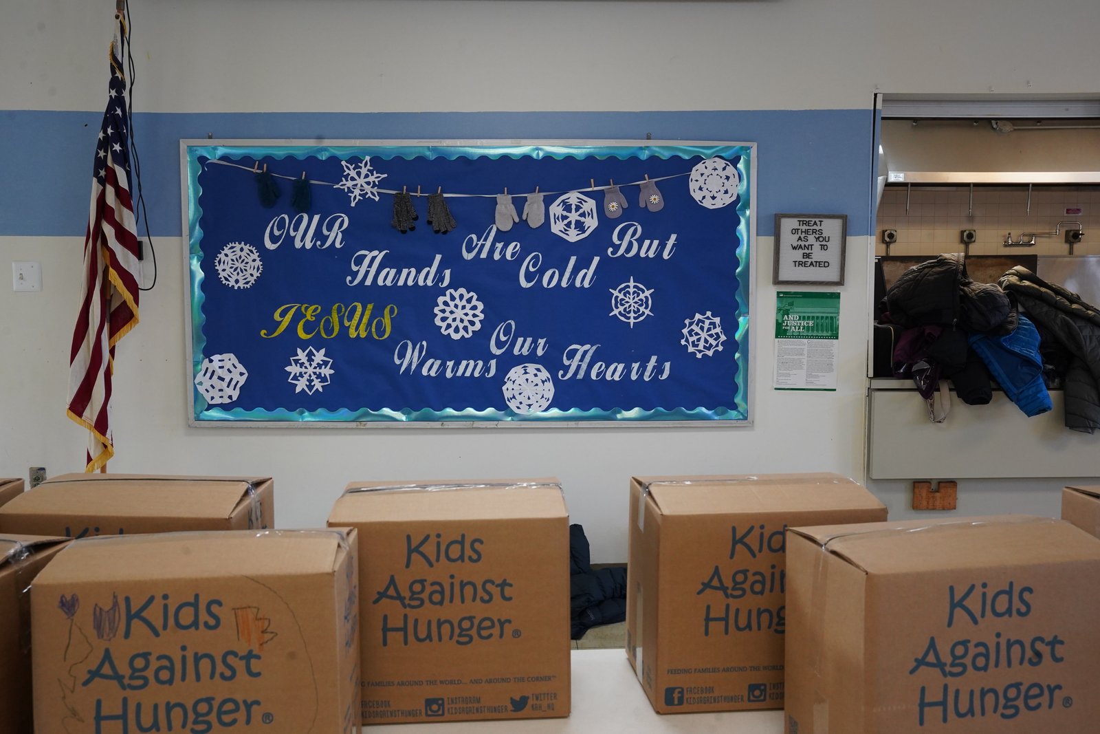 “We're always looking for a service project to do, and we want to help people in need. One of the corporal works of mercy is to feed the hungry, and so this ties right in with that and what we believe in our Catholic faith,” Lenn said. “Our students' enthusiasm for helping others shows they have taken in why our school exists: to be the hands and feet of Jesus.”