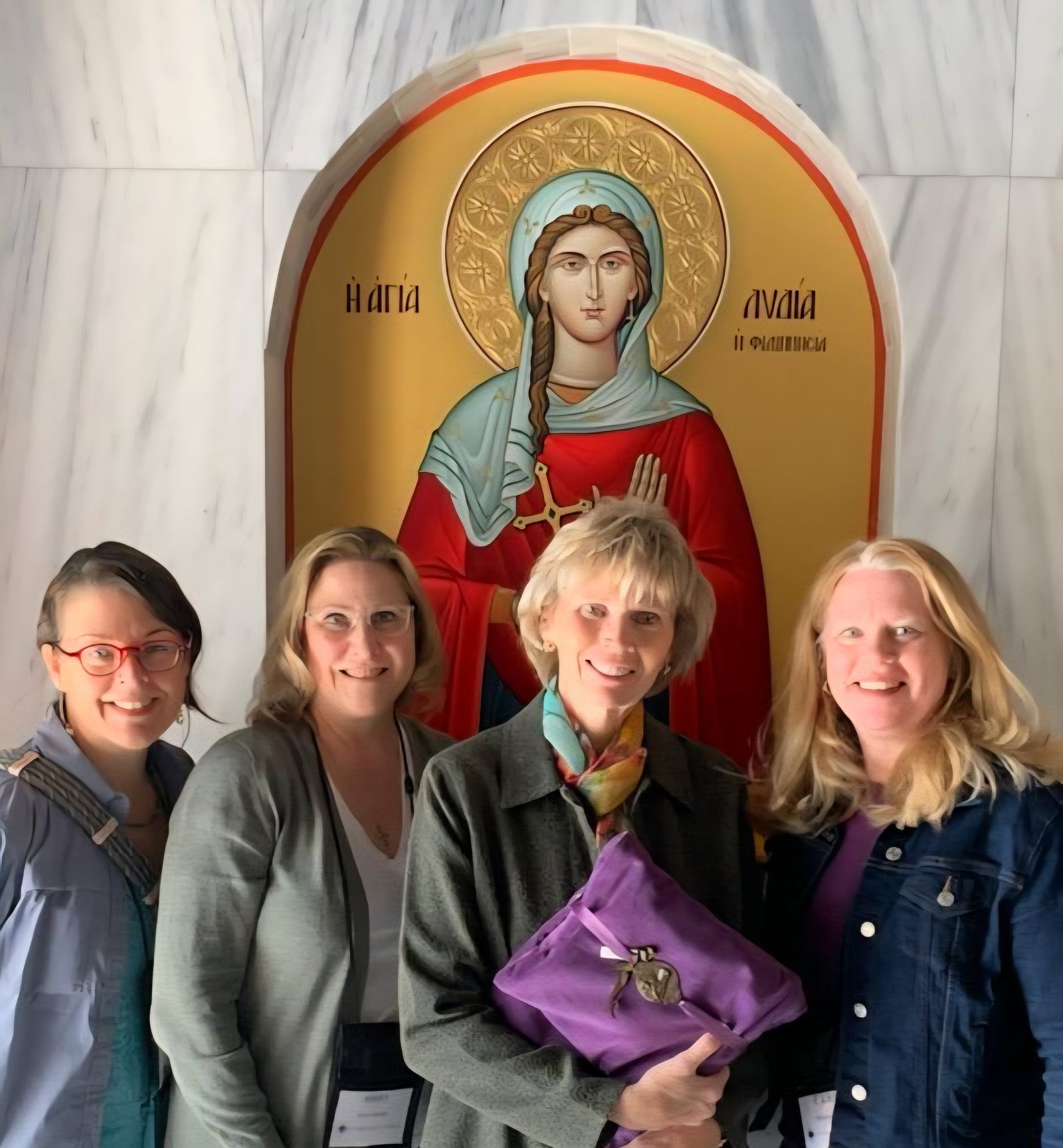 Angela Moloney, Mary Henige, Kathleen McCann and Eileen Newell, all Detroit-area Catholics who have been deeply supportive of ministries and the mission of the Archdiocese of Detroit, want to encourage a devotion to St. Lydia in the Motor City.