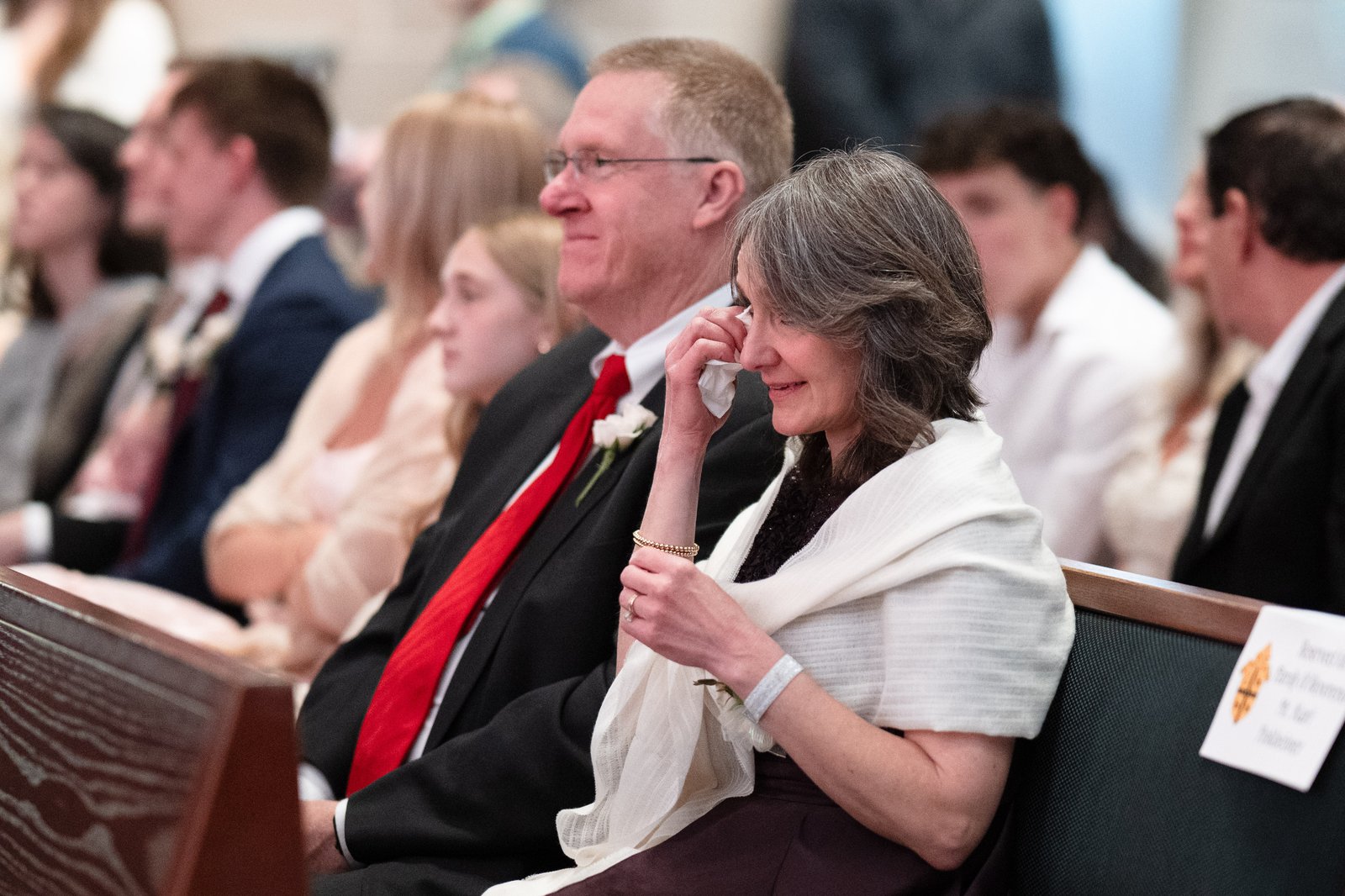 Family members wiped tears of joy as they witnessed their sons and brothers ordained priests of the Archdiocese of Detroit.