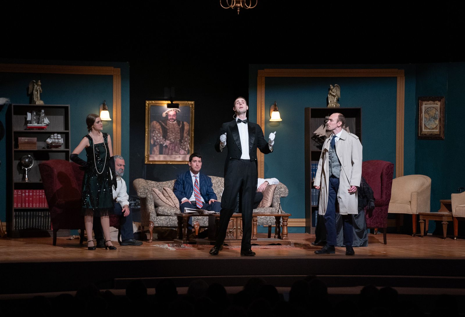 Besides a fun, family-friendly event, productions such as "The Bluff" help men preparing for the priesthood learn to project their voice, speak in public and become comfortable in front of people, Bishop McClory said.