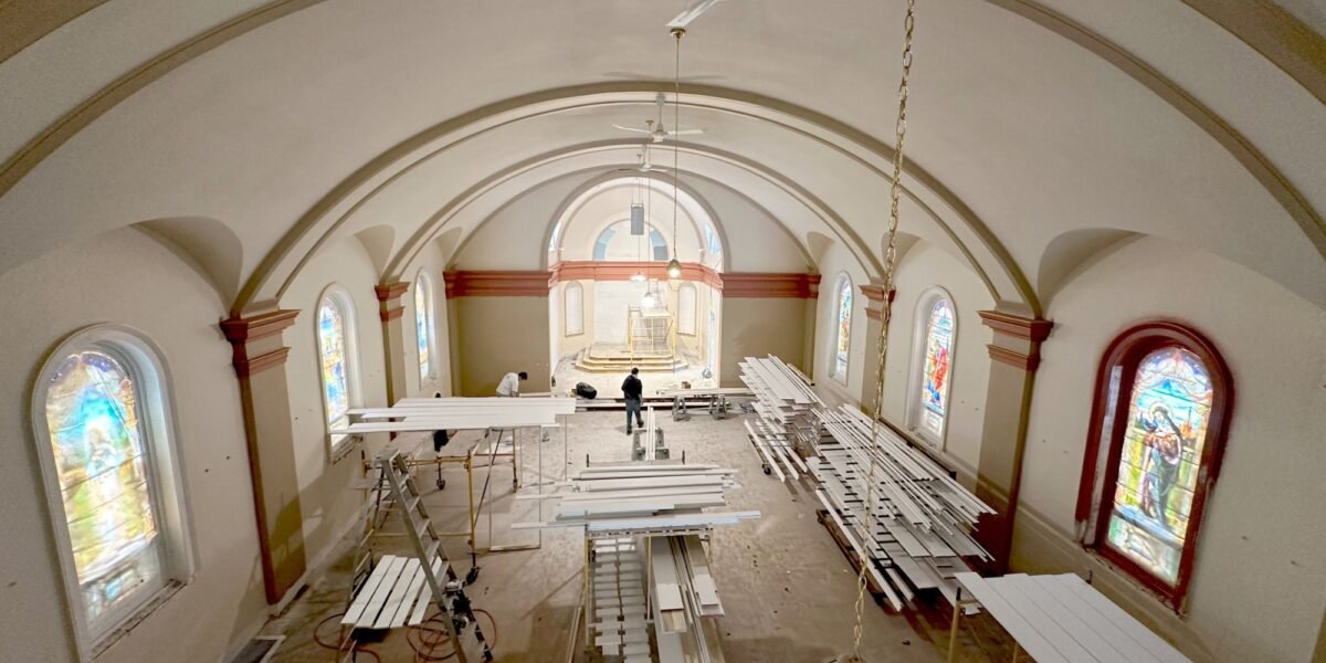 Minnesota parish community comes together to restore church