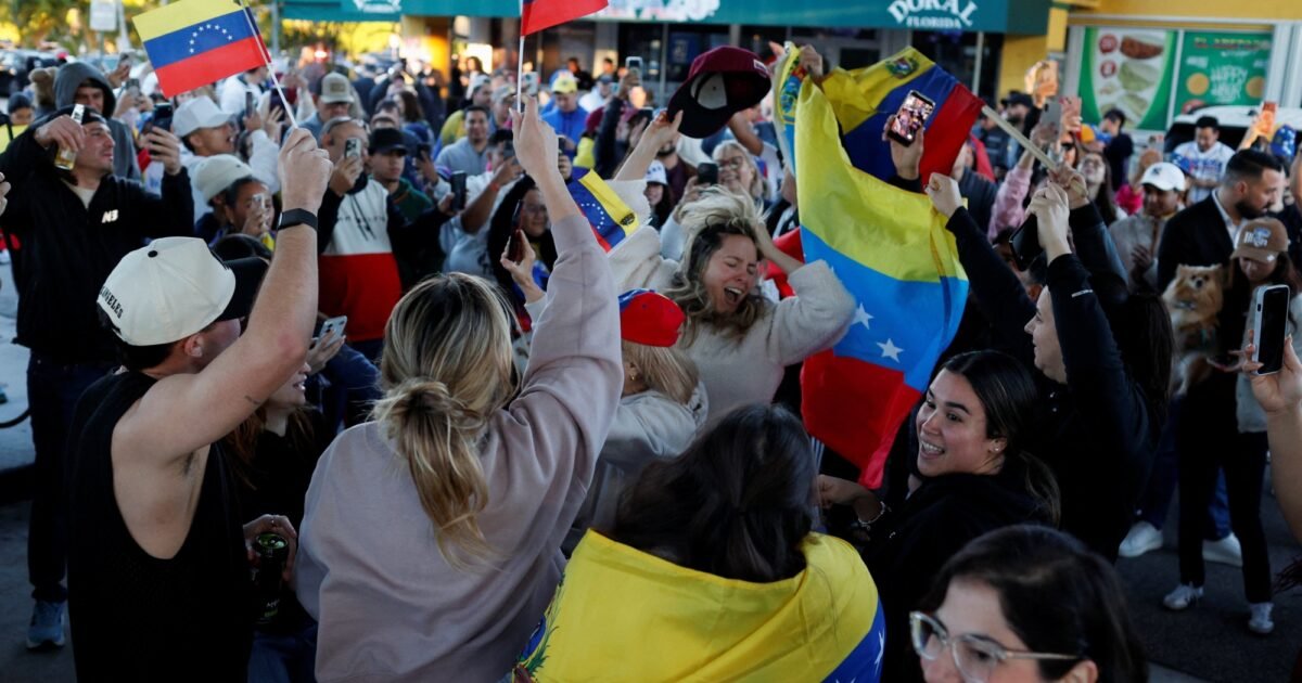 Florida Venezuelans react with hope amid fast-moving developments back home