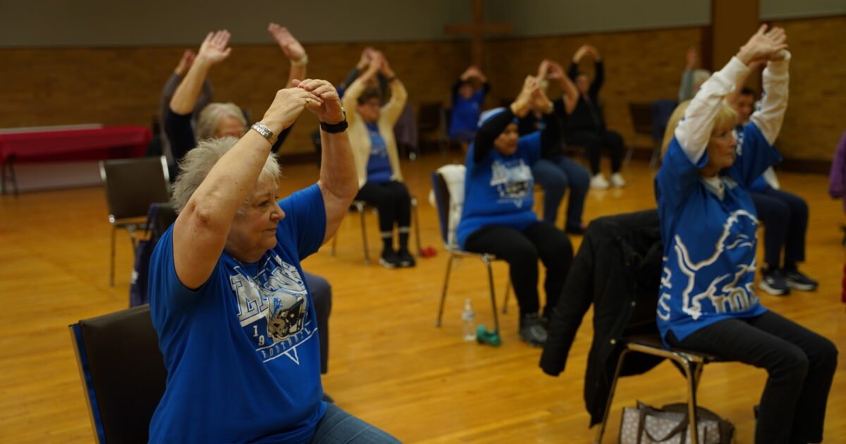 Fitness classes keep seniors on the move and connected at St. Louis Parish