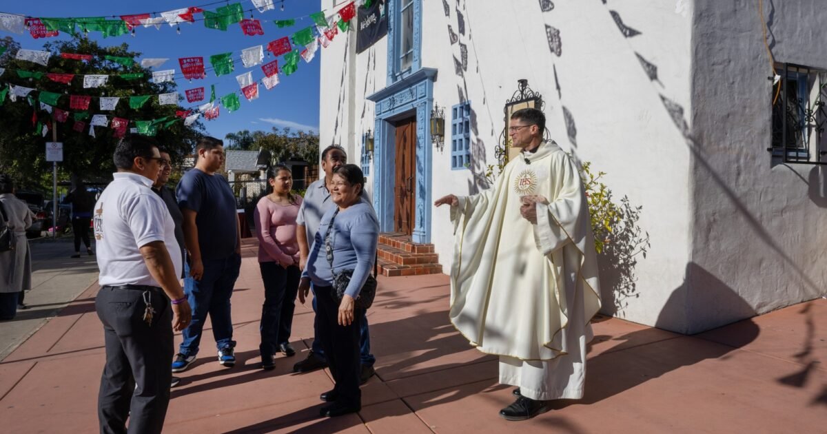 Historic San Diego parish opens new center to help immigrants amid deportation fears