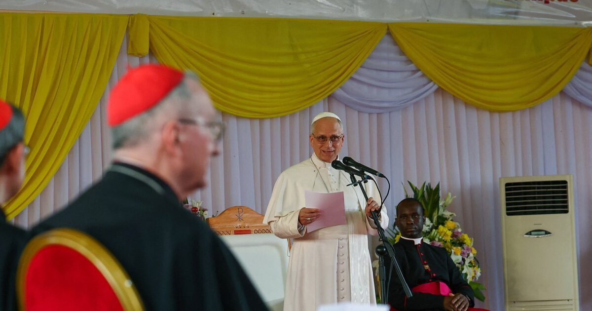 Pope Leo tells African students AI revolution risks changing 'our very relationship with truth'