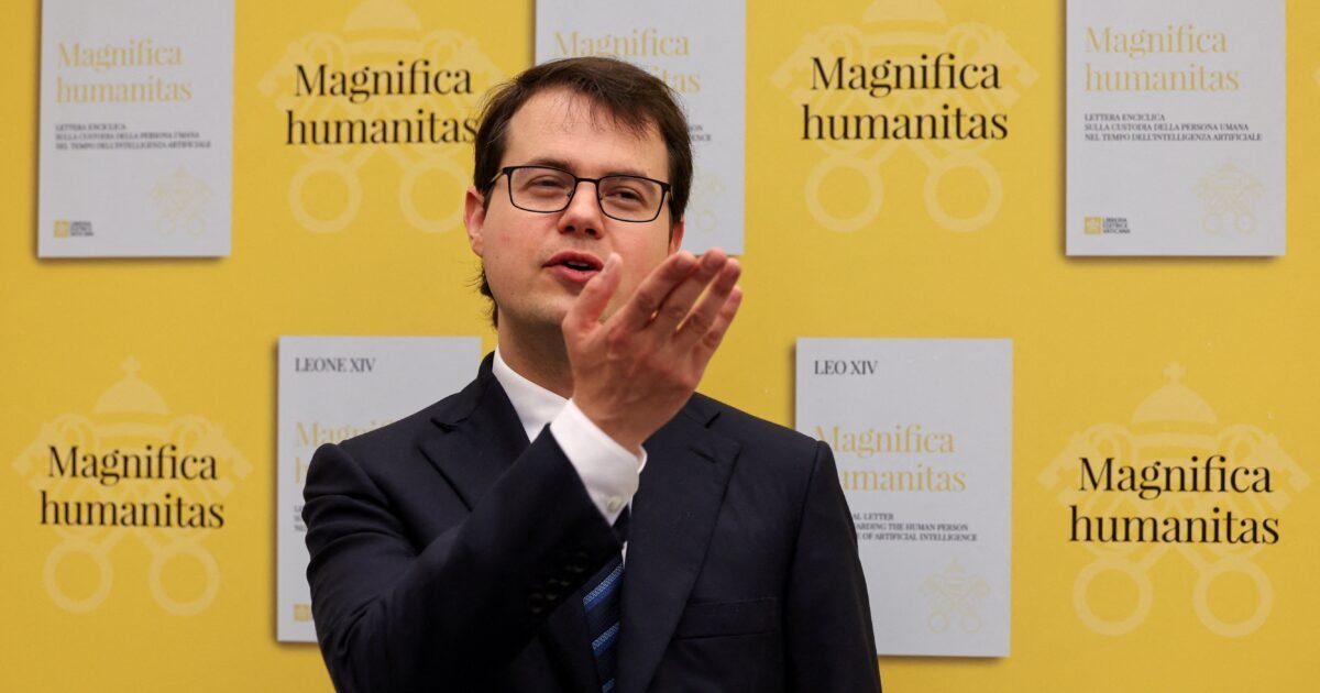 Anthropic's Christopher Olah urges global moral oversight of AI at Vatican presentation
