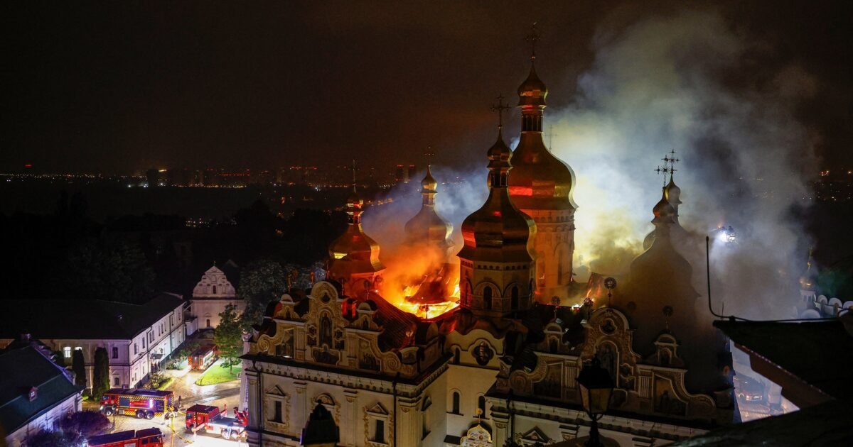 Catholic, Orthodox leaders condemn Russian attack on Kyiv cathedral