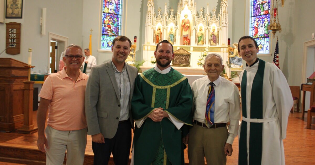 Three classes, three paths, three priests: St. Mary CC alumni answer God’s call