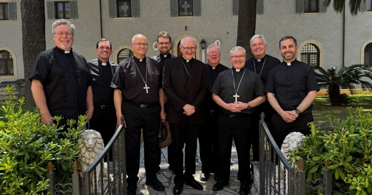 At the Basilica of St. Paul Outside the Walls in Rome- Detroit Catholic
