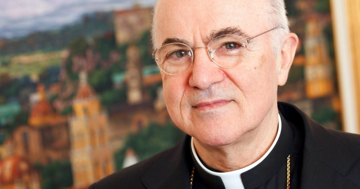 Vatican accuses former us nuncio of schism begins trial detroit catholic