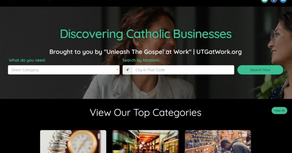 Local businesses have a new promotional tool: The Catholic Commerce Directory