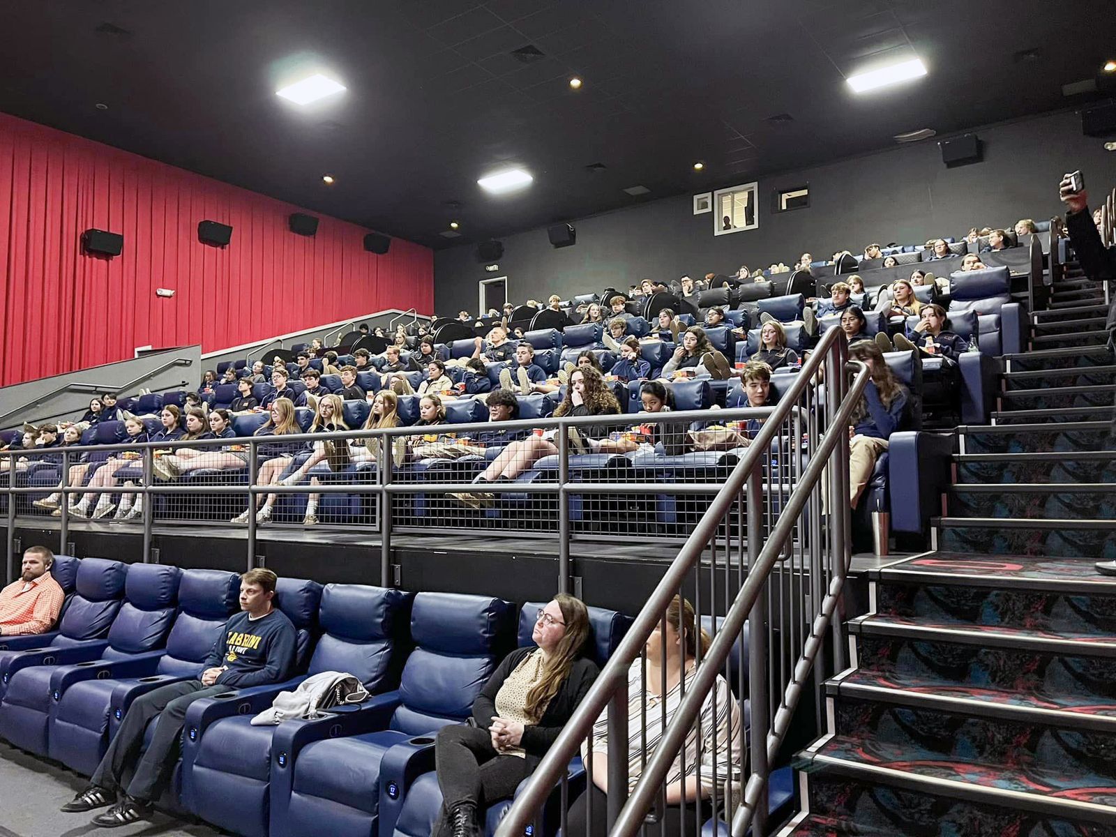 Students told Detroit Catholic the movie made them appreciate their school's patroness even more, instilled pride in their school and gave them a deeper understanding of the impact of the first U.S. citizen to be canonized a saint. (Courtesy of Cabrini High School)