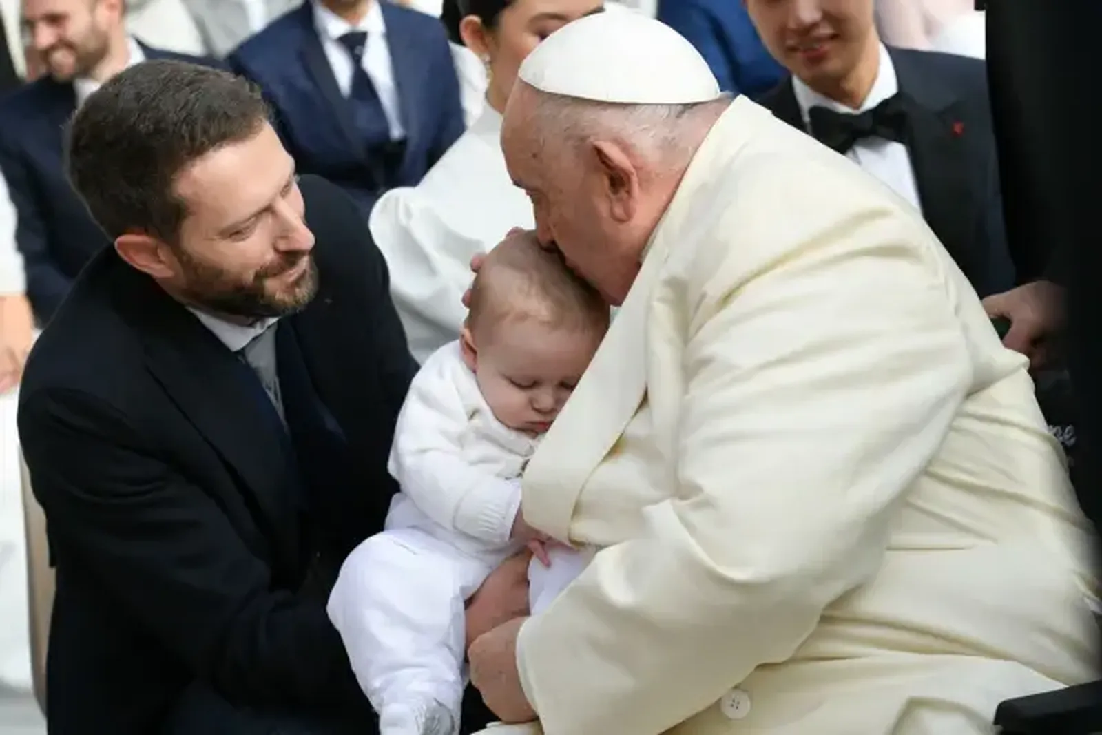 Imagen referencial del Papa Francisco durante una Audiencia General | Crédito: Vatican Media