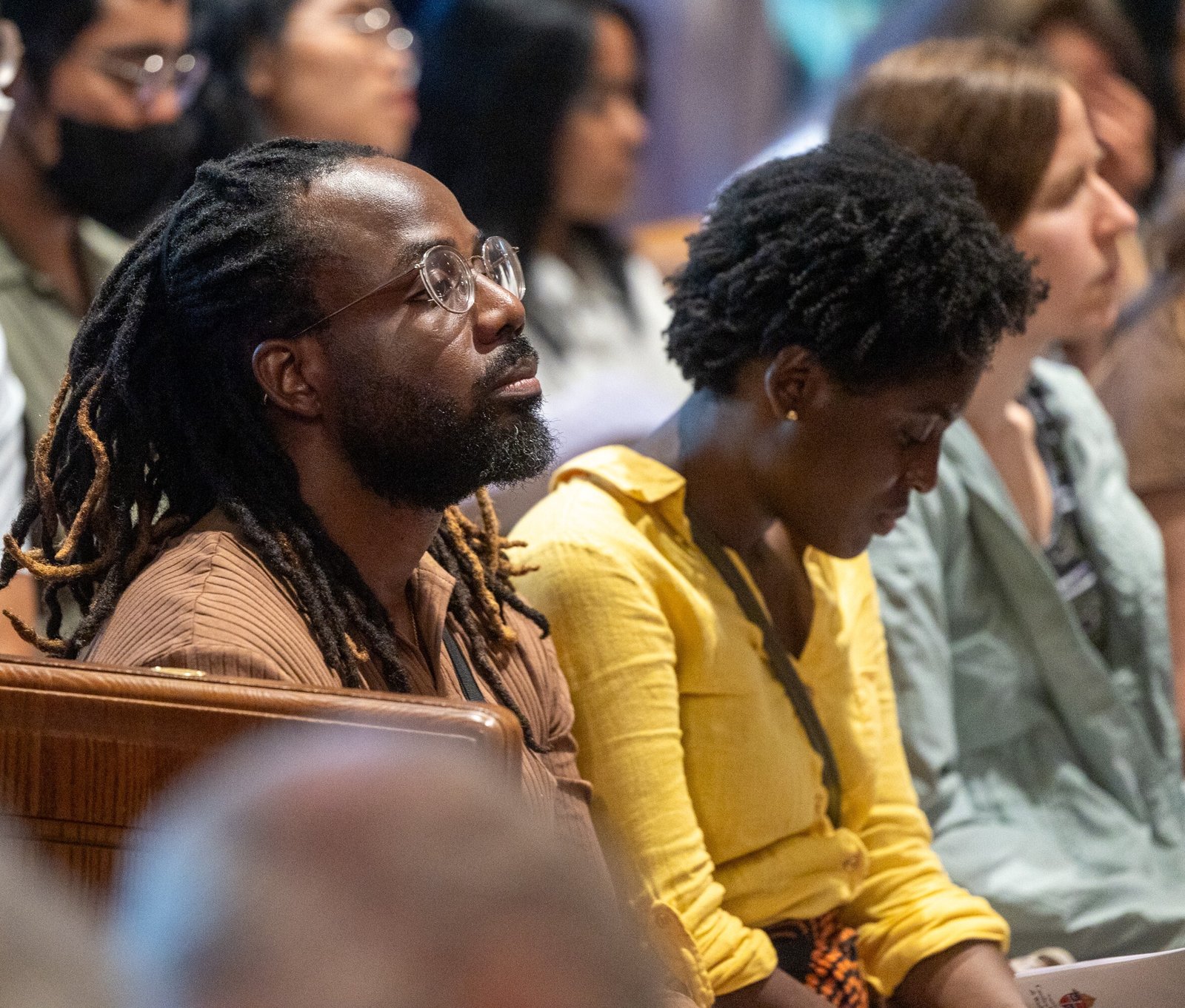People attend a Mass marking the 111th World Day of Migrants and Refugees on Sept. 28, 2025 at the Cathedral of St. Matthew the Apostle in Washington, D.C. (Catholic Standard photo by Mihoko Owada)