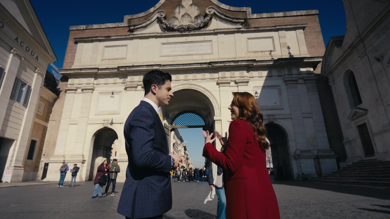 Reyes said it’s been a joy to work with an “amazing crew” of talented creatives, including Henrie, whom he described as “a really good actor and a better human being.”