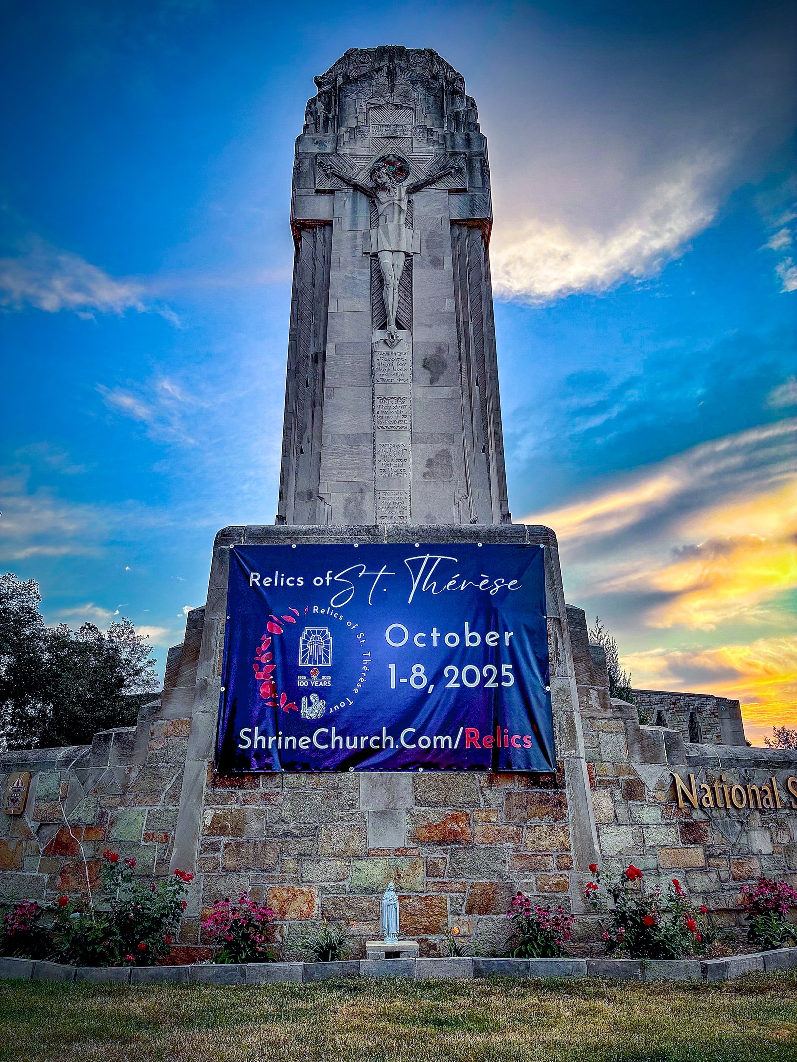 The National Shrine of the Little Flower Basilica in Royal Oak is celebrating its 100th year as a parish by hosting its patron's full reliquary, as part of a national tour.