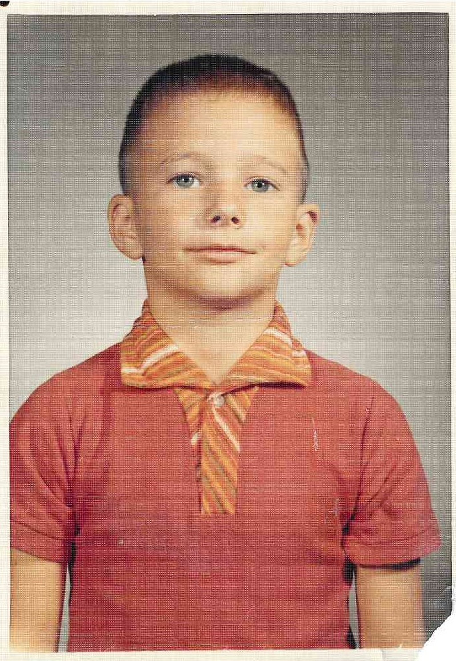 Archbishop Weisenburger is seen in his third-grade class picture.
